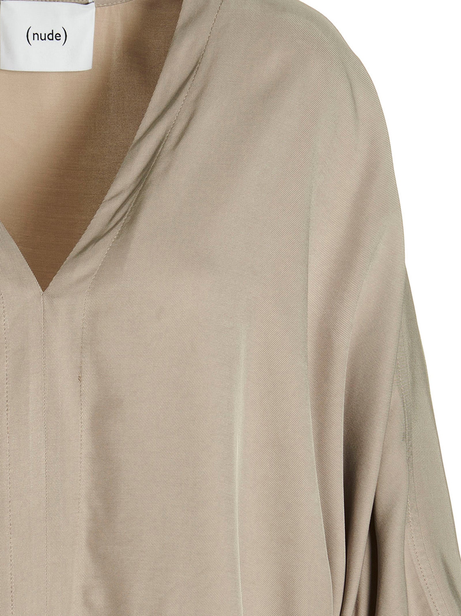 Nude Oversize Blouse