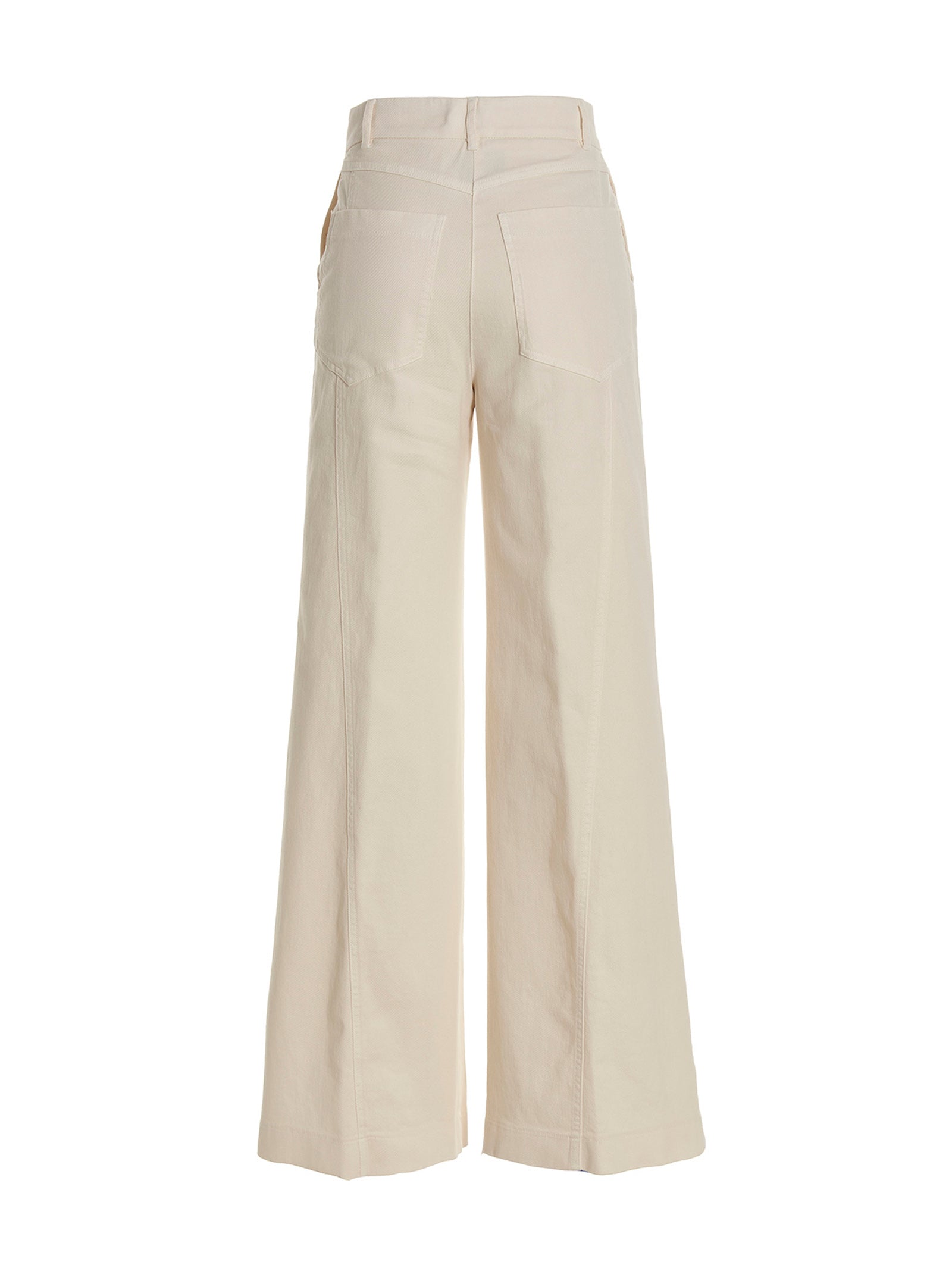 Nude Wide Leg Jeans