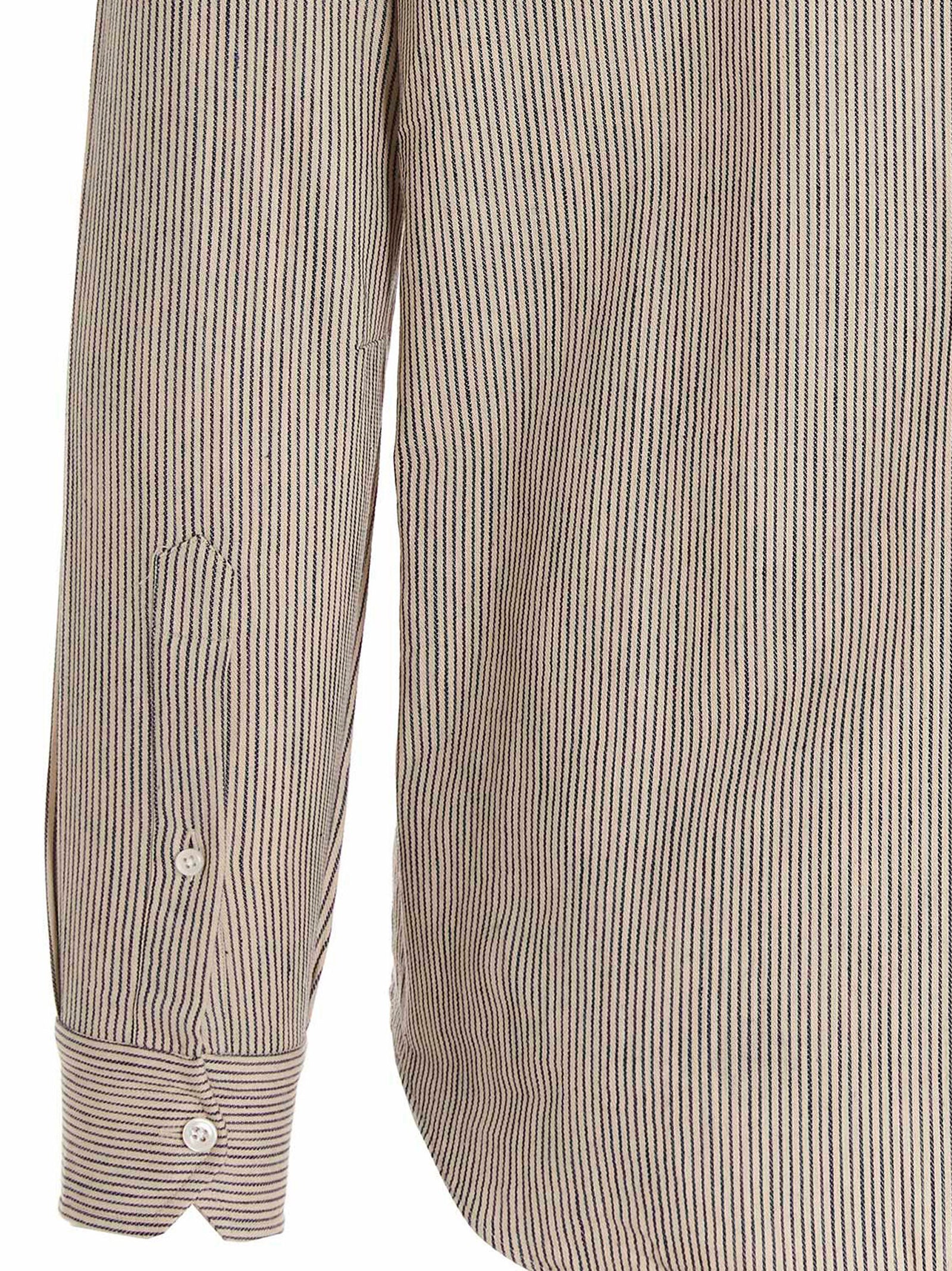 Salvatore Piccolo Striped Shirt