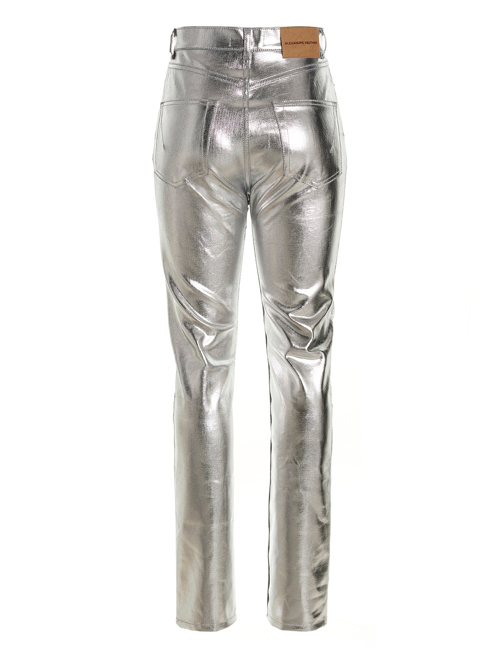 Alexandre Vauthier Coated Jeans