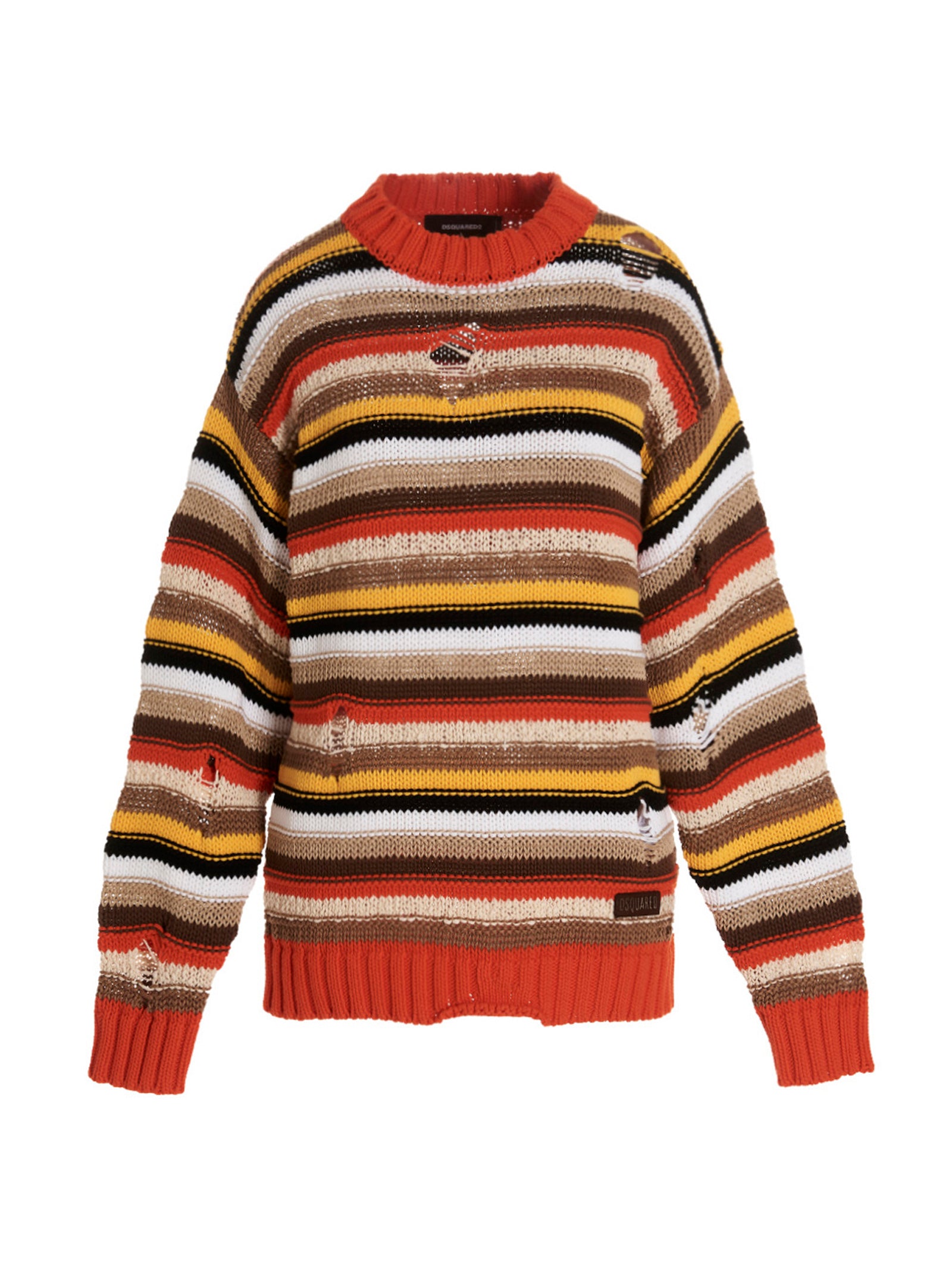 Dsquared2 Multicolor Striped Sweater