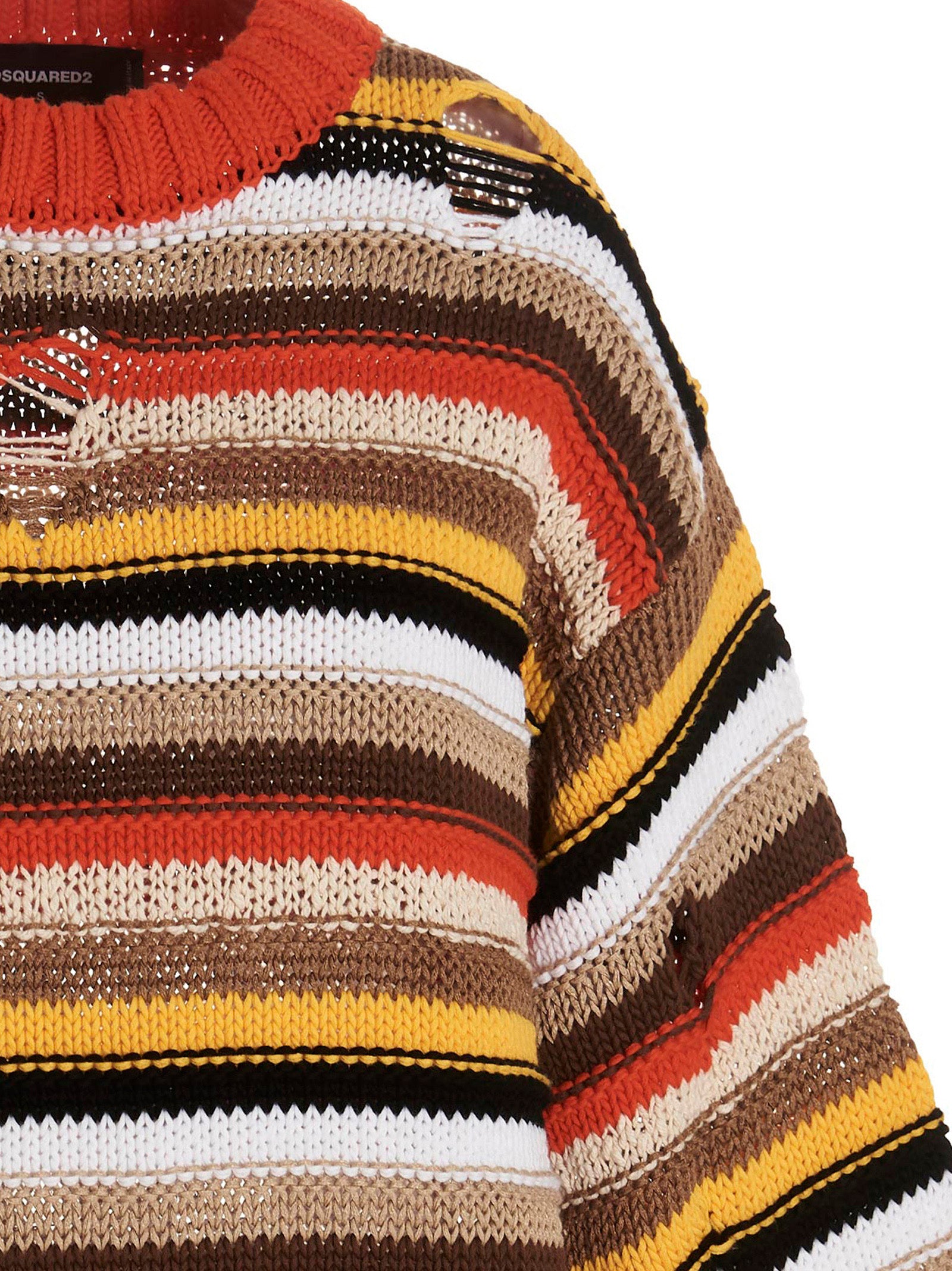 Dsquared2 Multicolor Striped Sweater