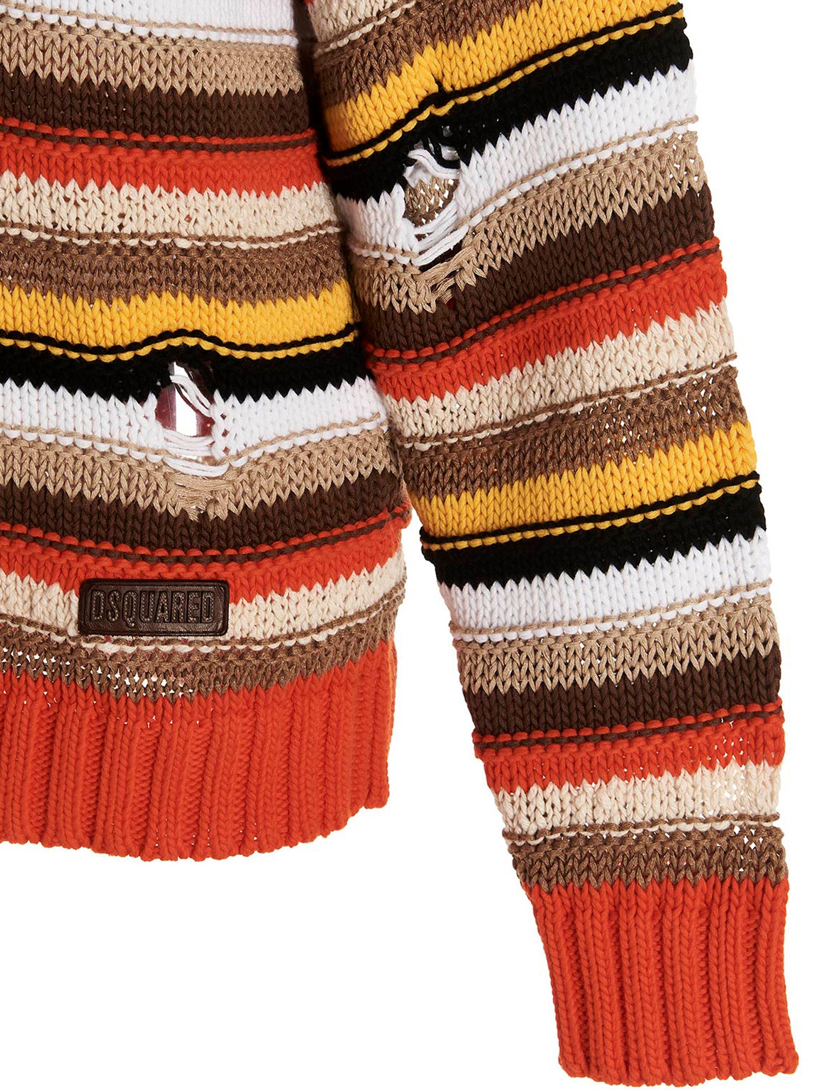 Dsquared2 Multicolor Striped Sweater