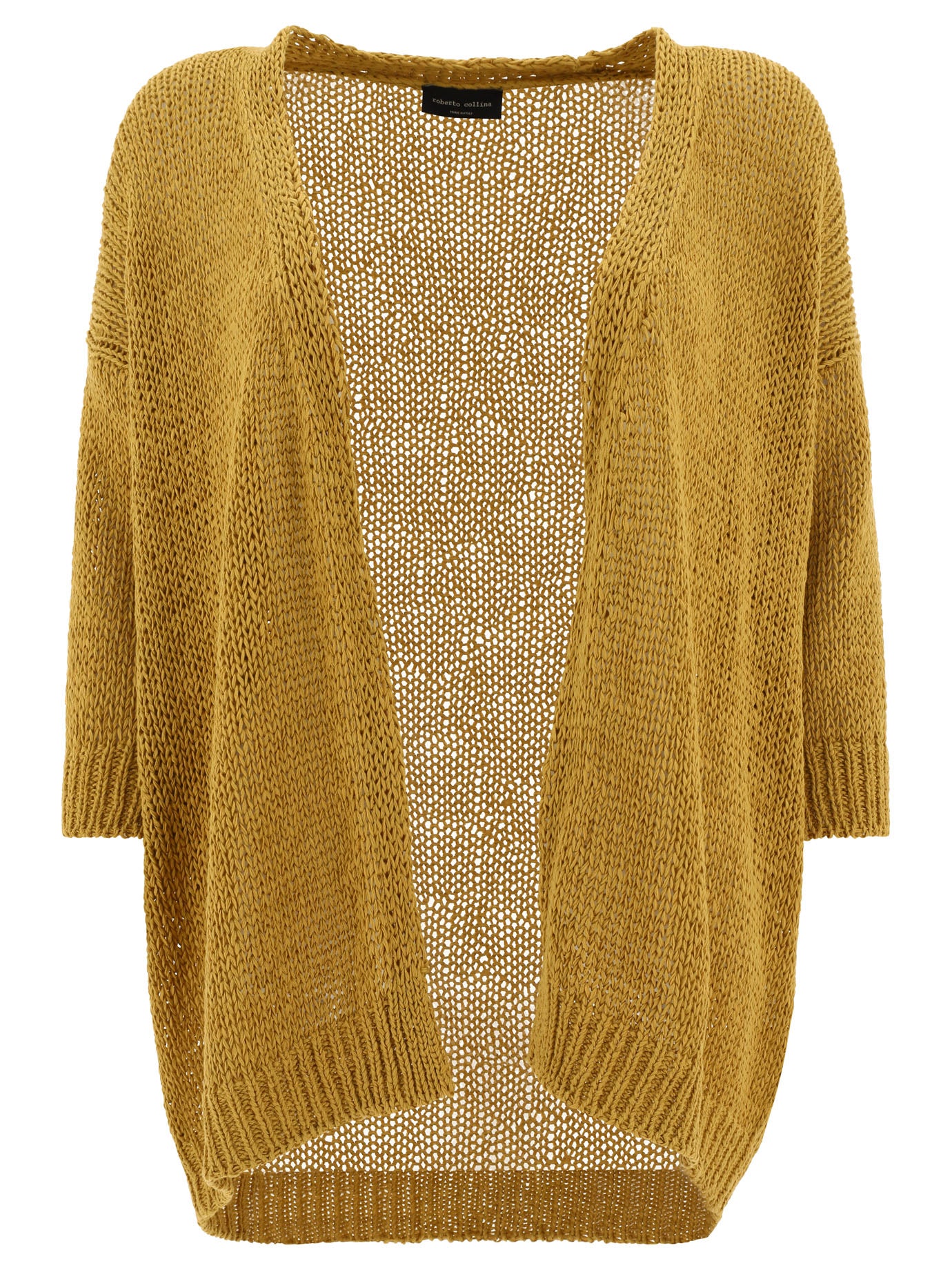 Roberto Collina Knitted Open Cardigan