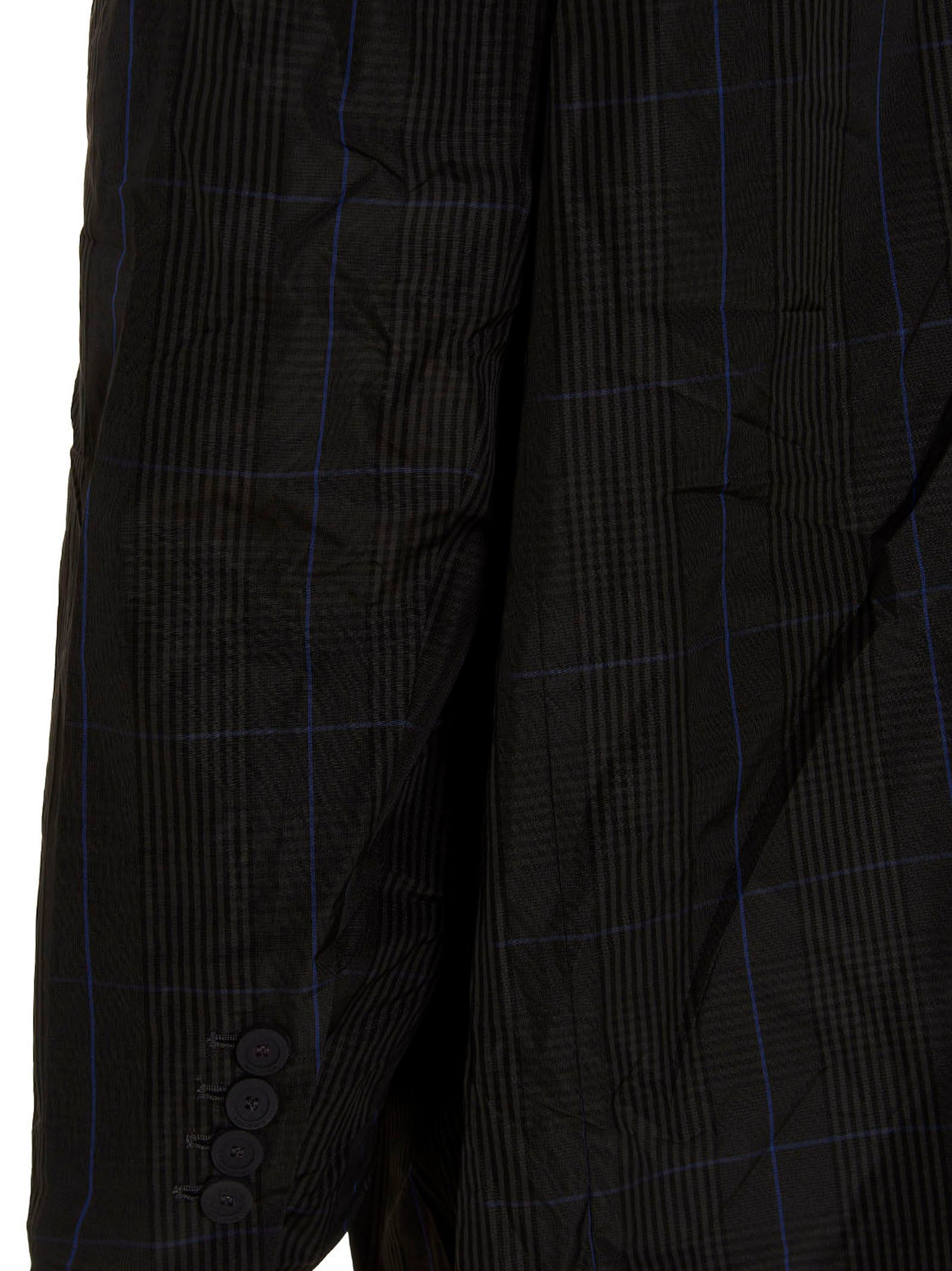 Balenciaga Check Packable Coat