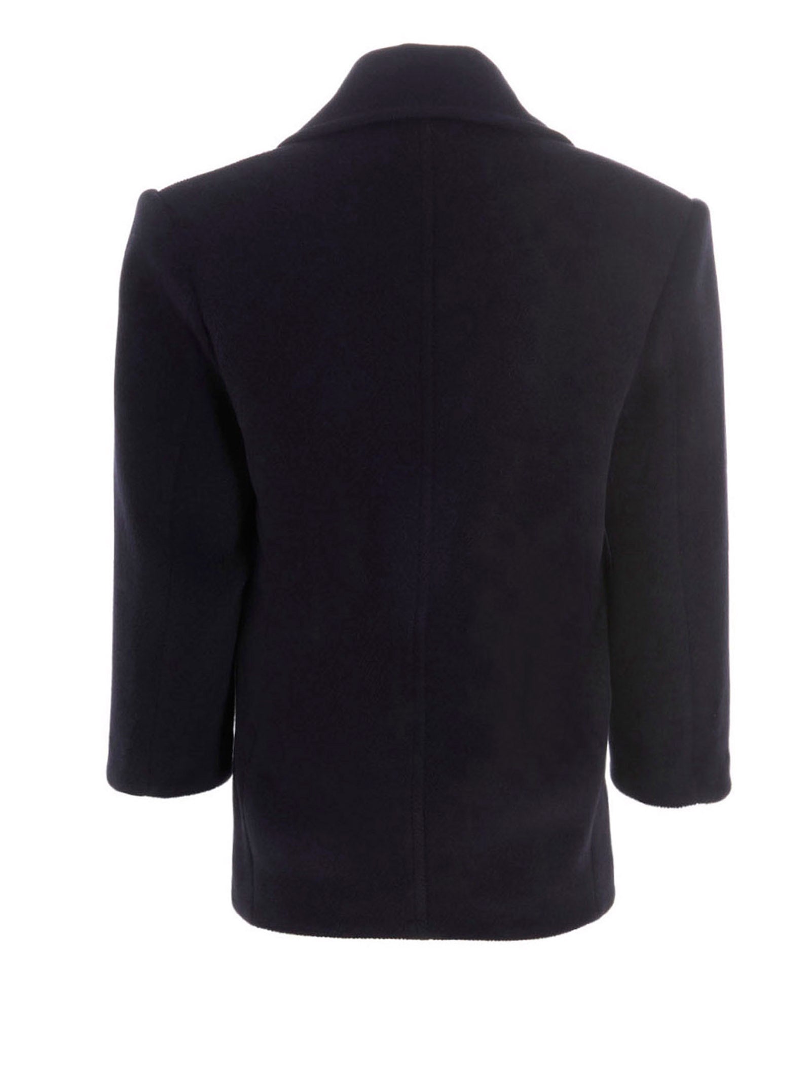 Saint Laurent Wool Double Breast Coat