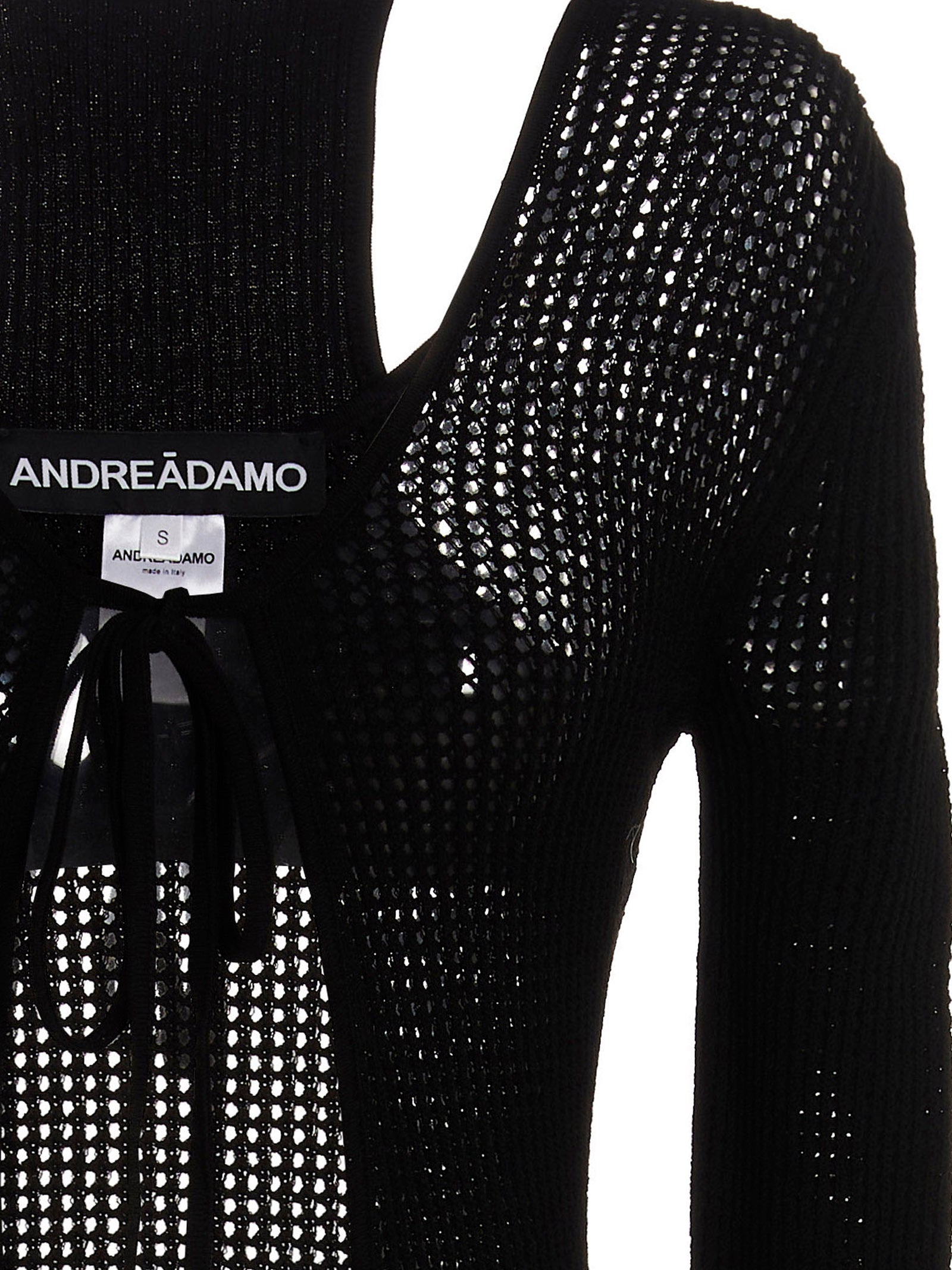 Andreādamo	 Openwork Long Cardigan