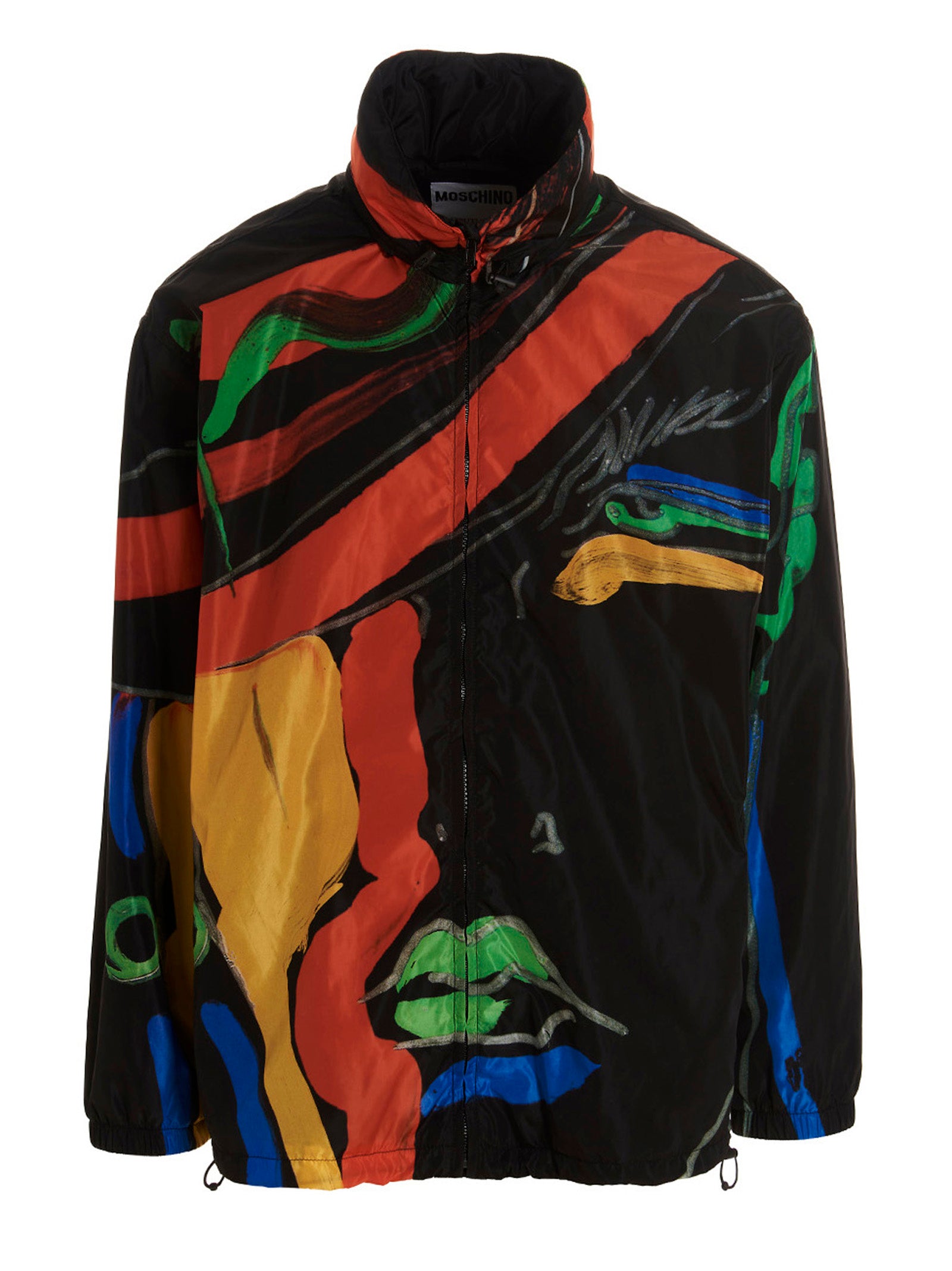 Moschino Printed Nylon Jacket