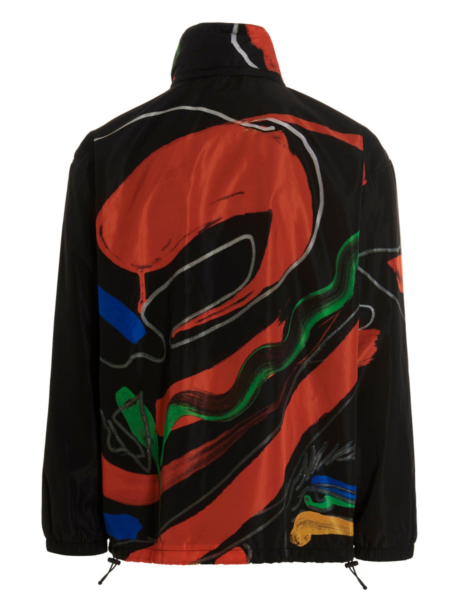 Moschino Printed Nylon Jacket