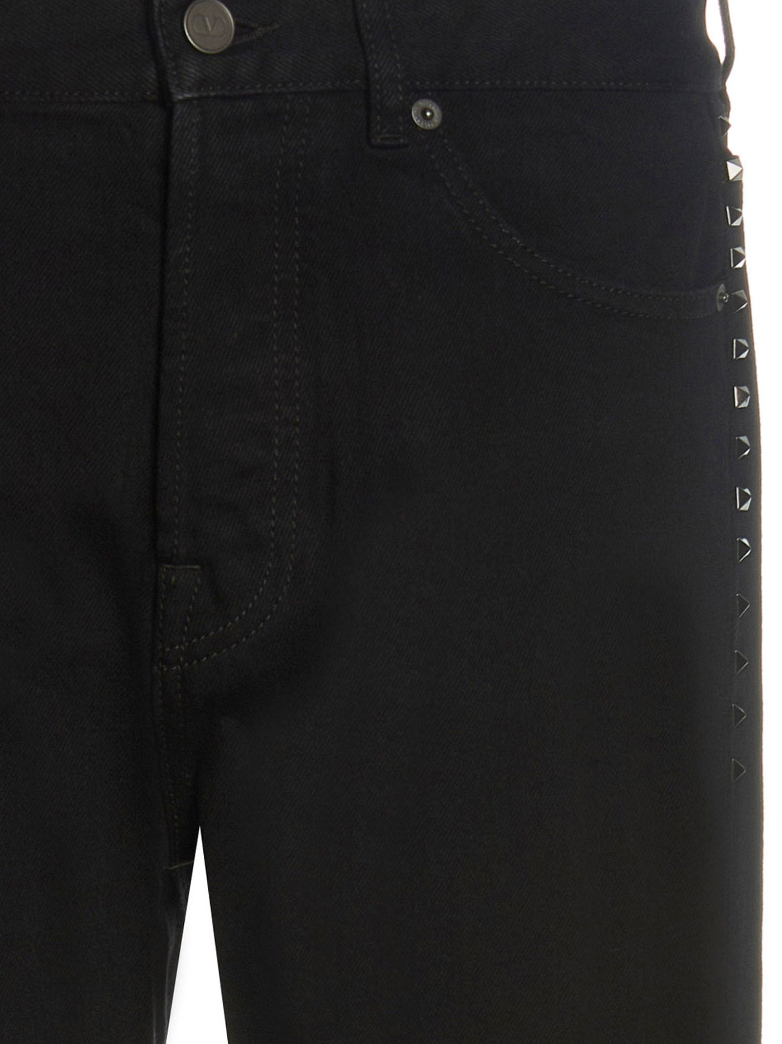 Valentino Garavani Valentino 'Black Untitled' Jeans