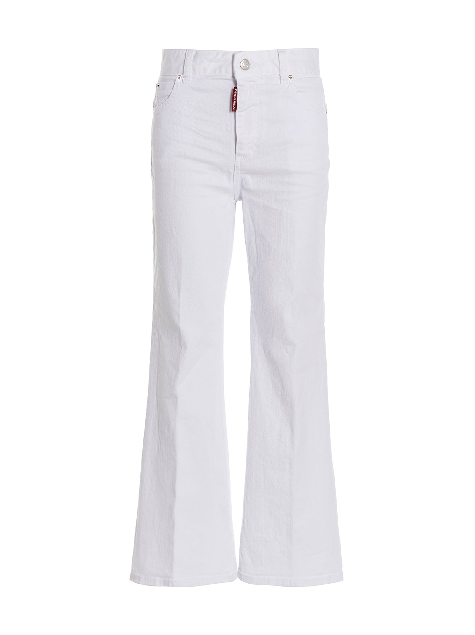 Dsquared2 'Super Flared Cropped' Jeans