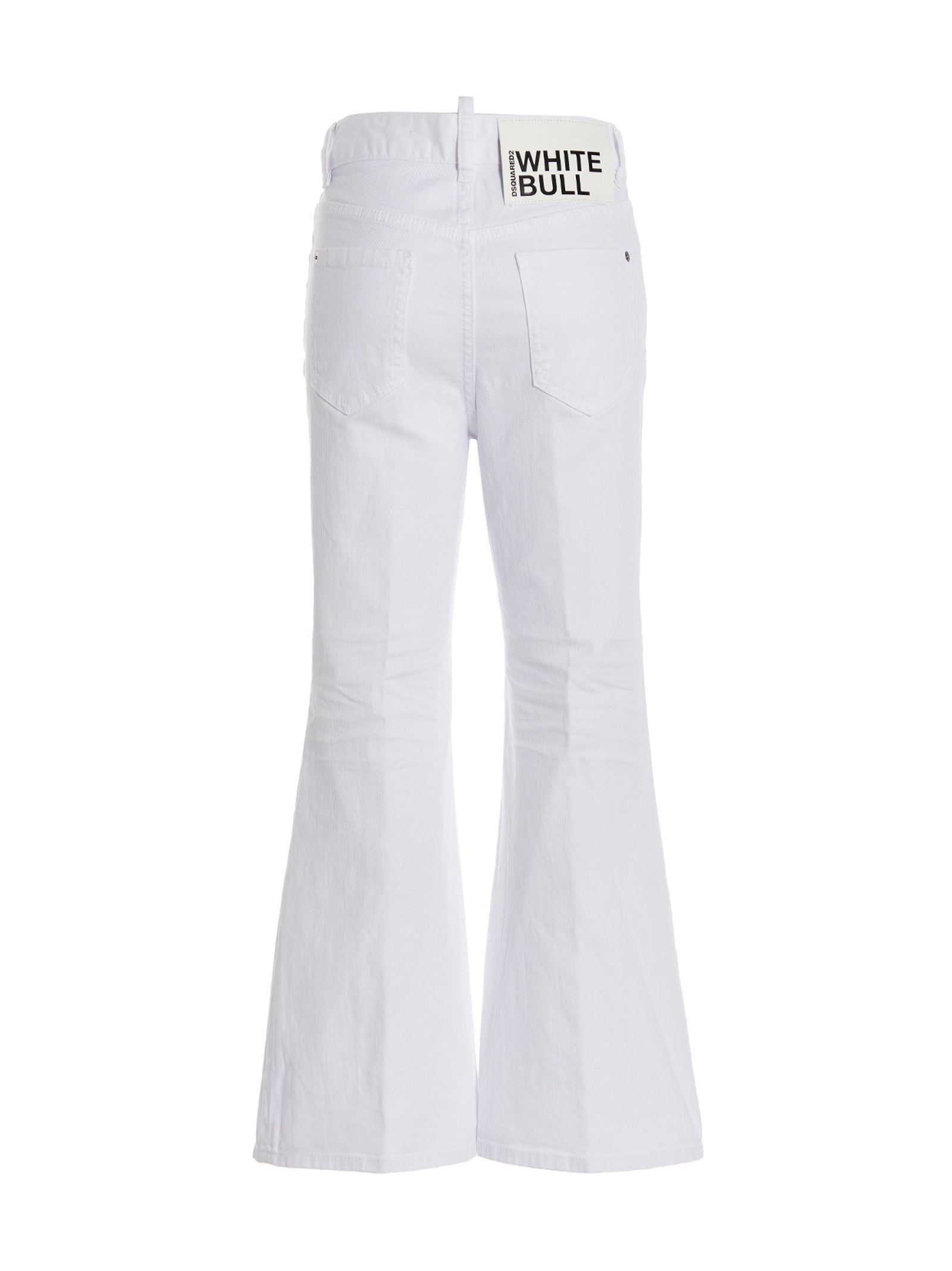 Dsquared2 'Super Flared Cropped' Jeans