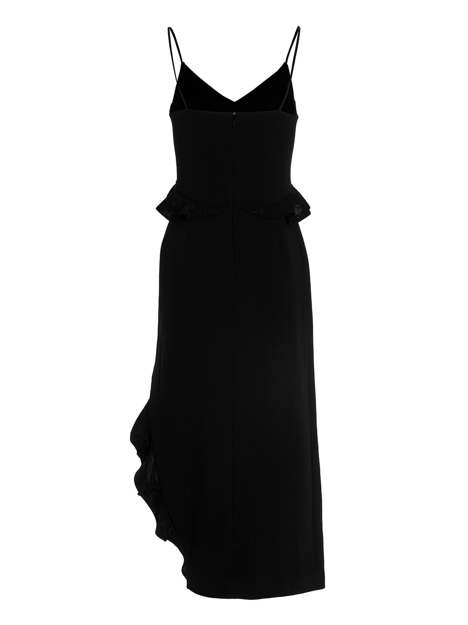 David Koma 'Crossbody & Open Leg Ruffle Detail' Dress