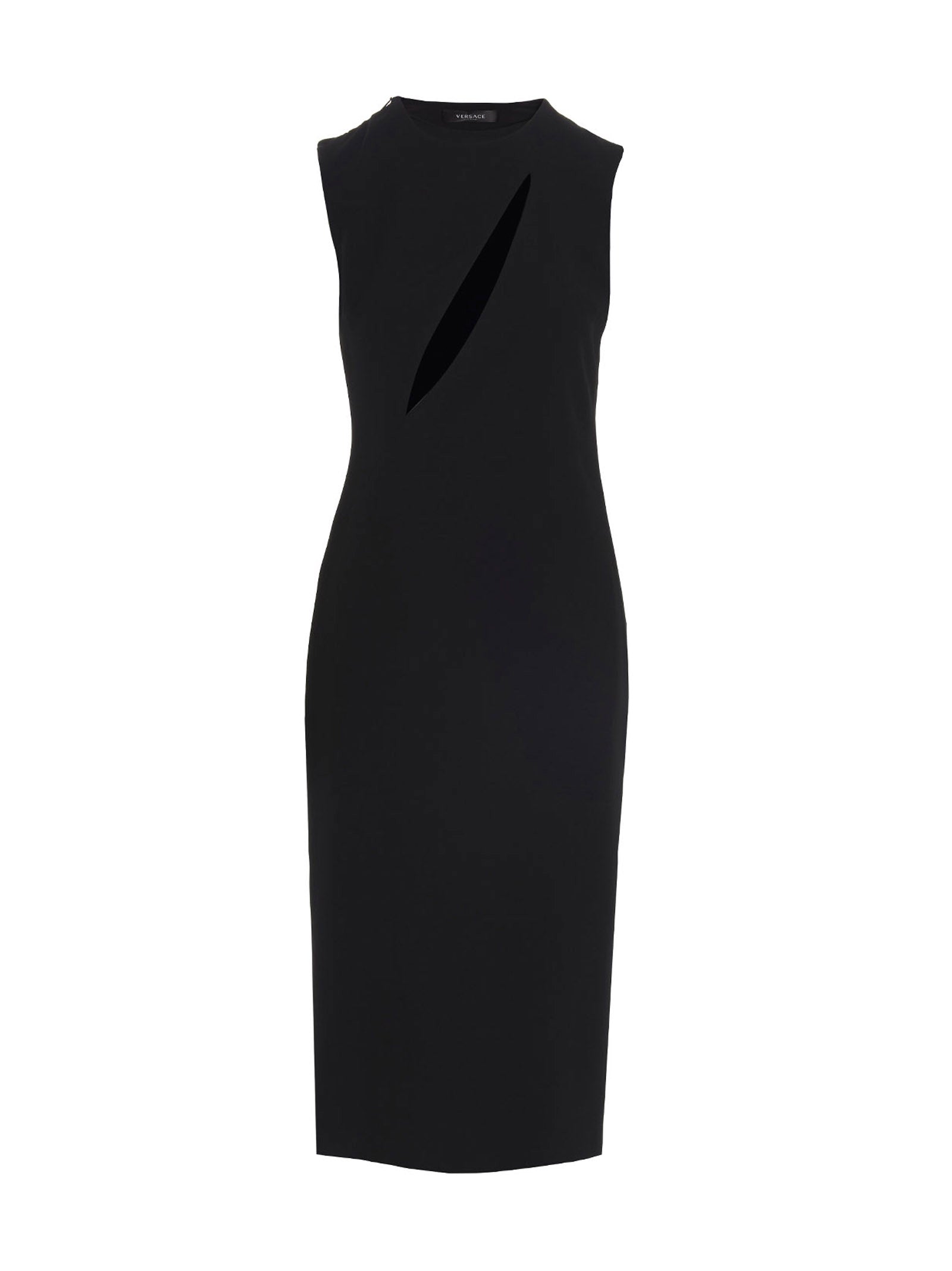 Versace Cut Out Midi Dress