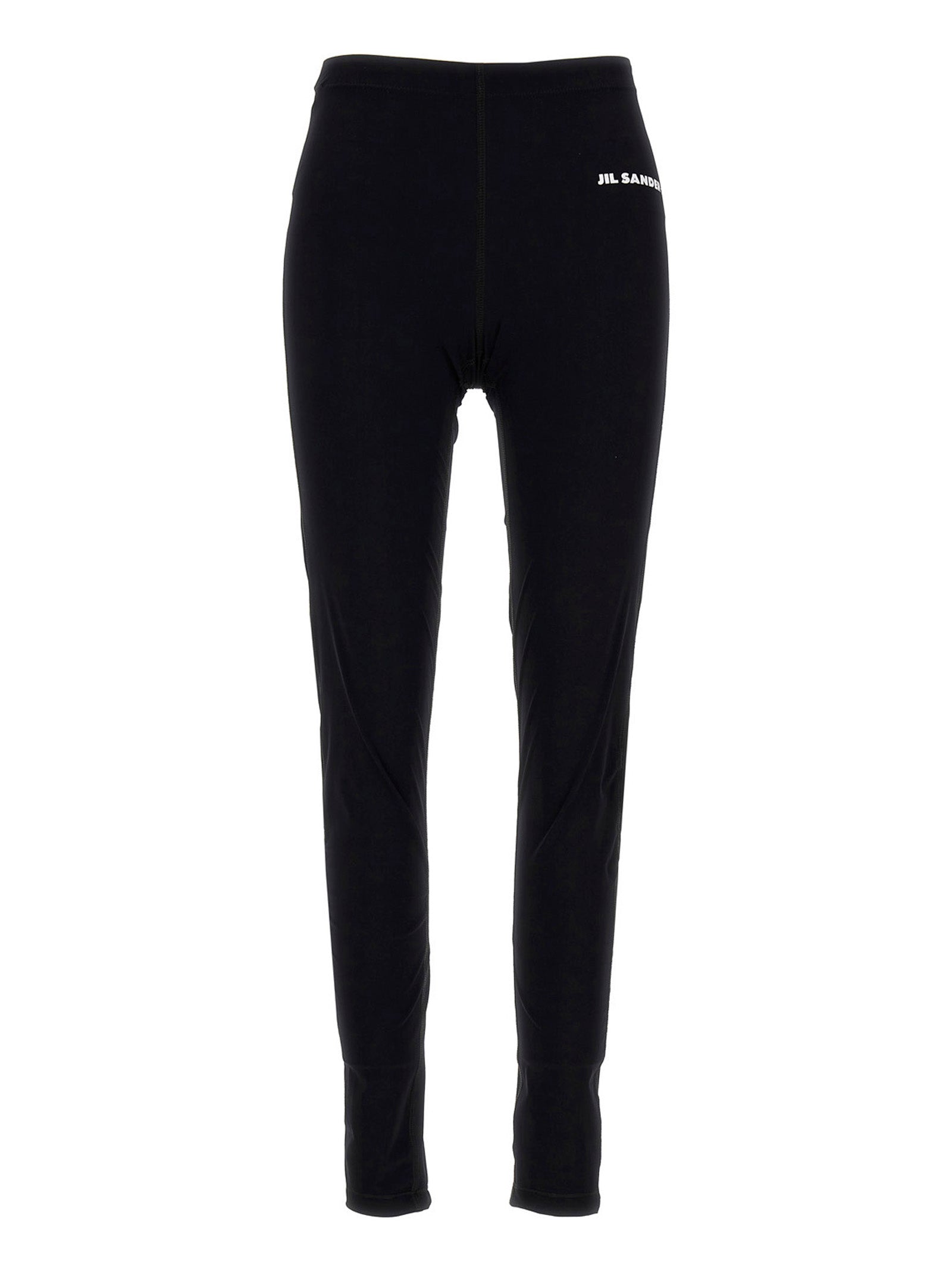 Jil Sander Logo Print Leggings