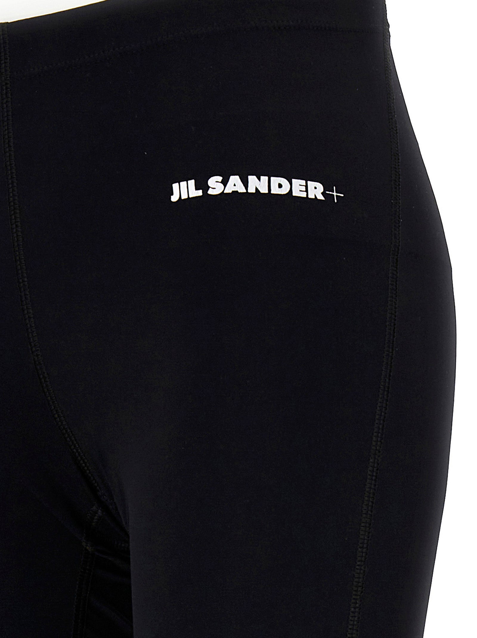 Jil Sander Logo Print Leggings