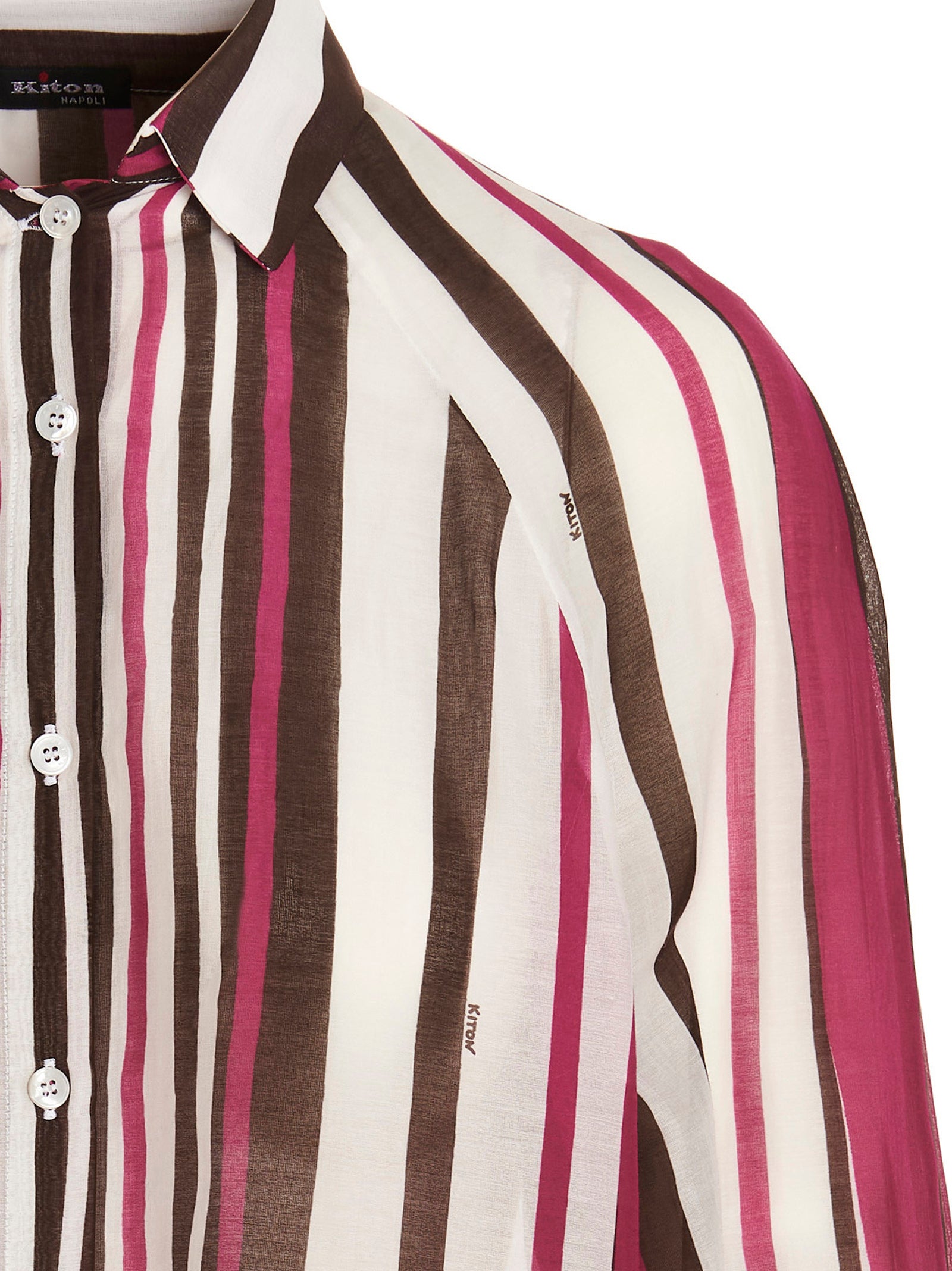 Kiton Striped Shirt