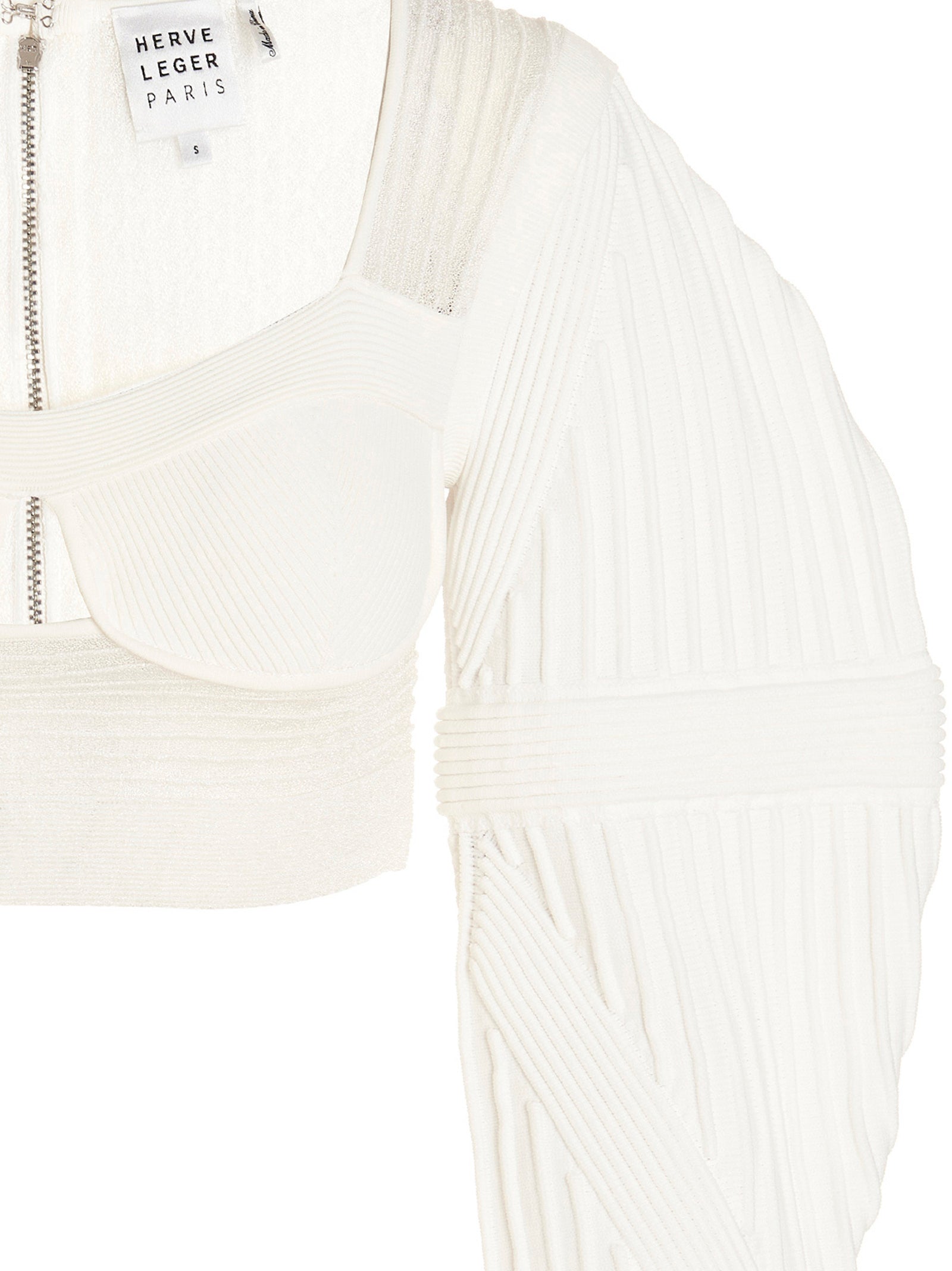 Herve Leger Knit Bustier Top