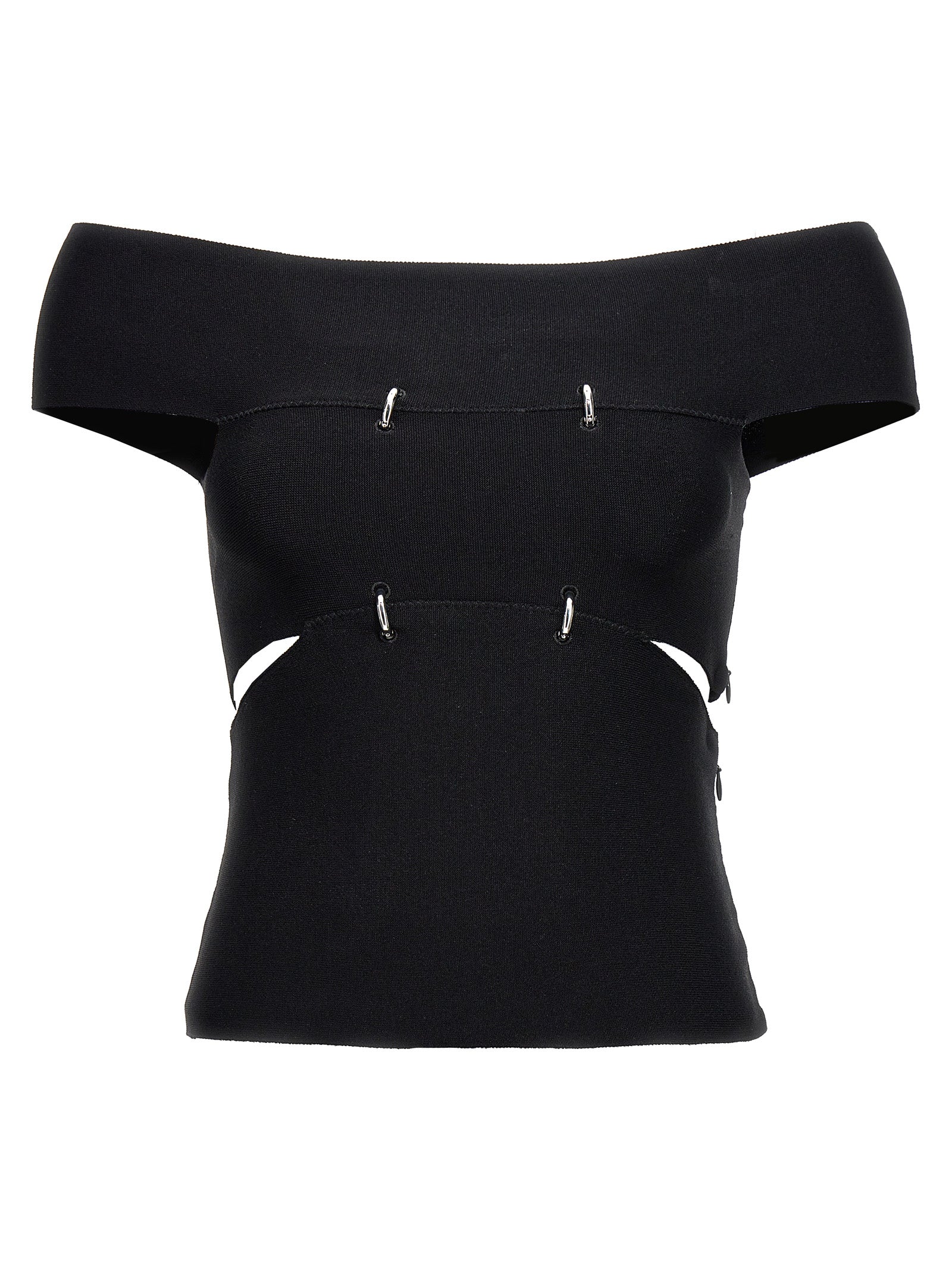 Alexander Mcqueen Cut Out Top