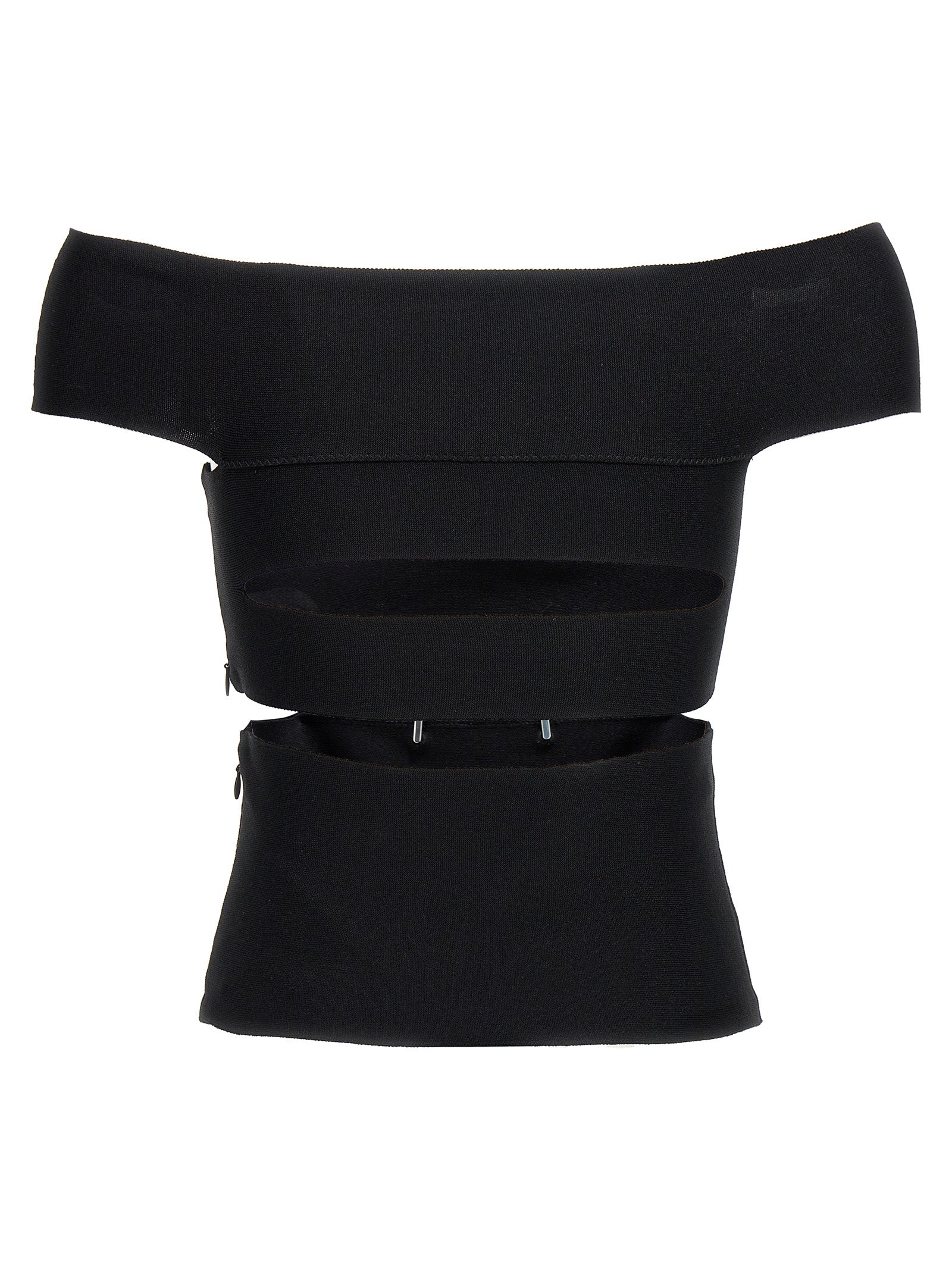 Alexander Mcqueen Cut Out Top