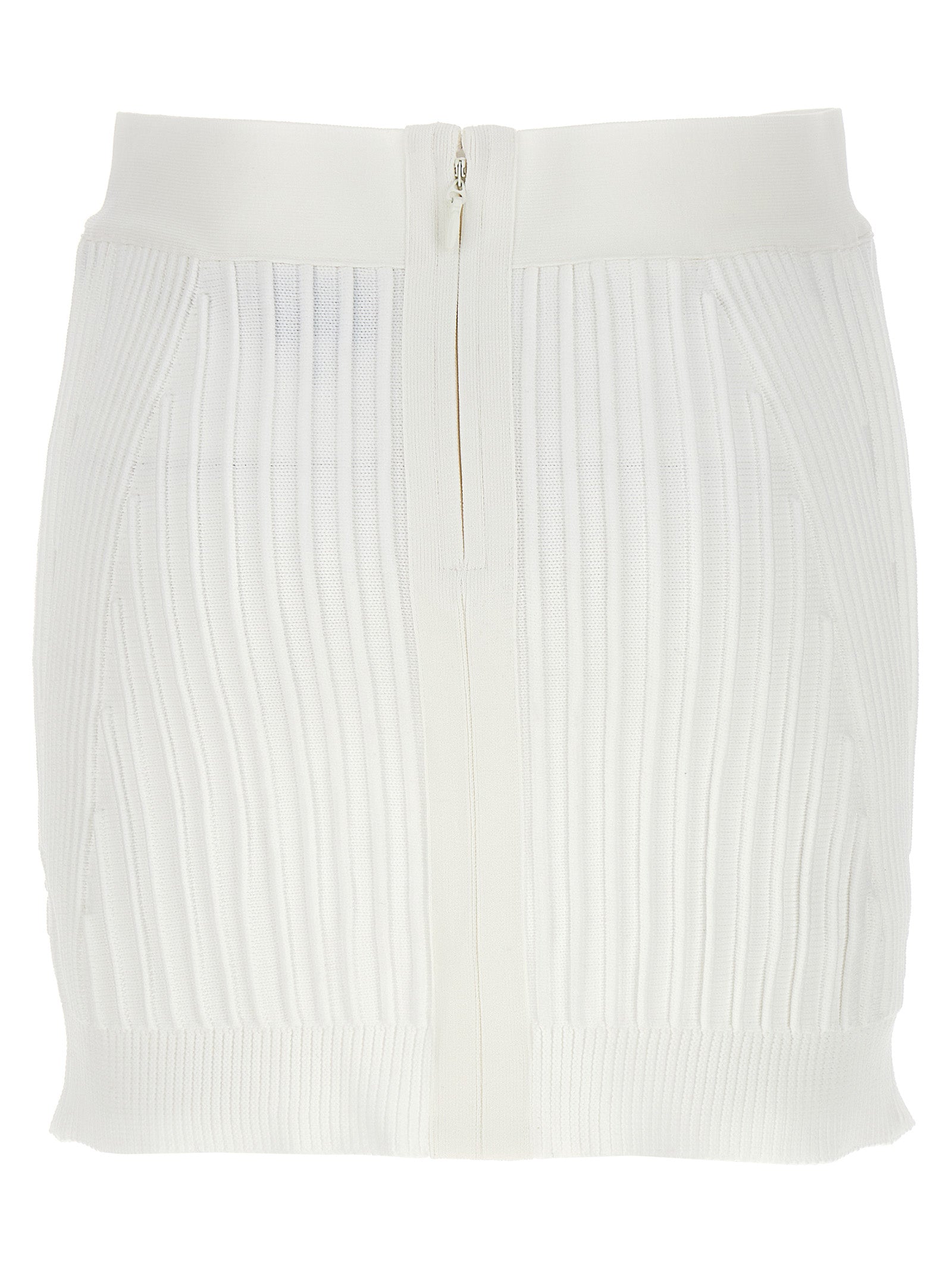 Herve Leger 'Ottoman Low Rise Mini' Skirt