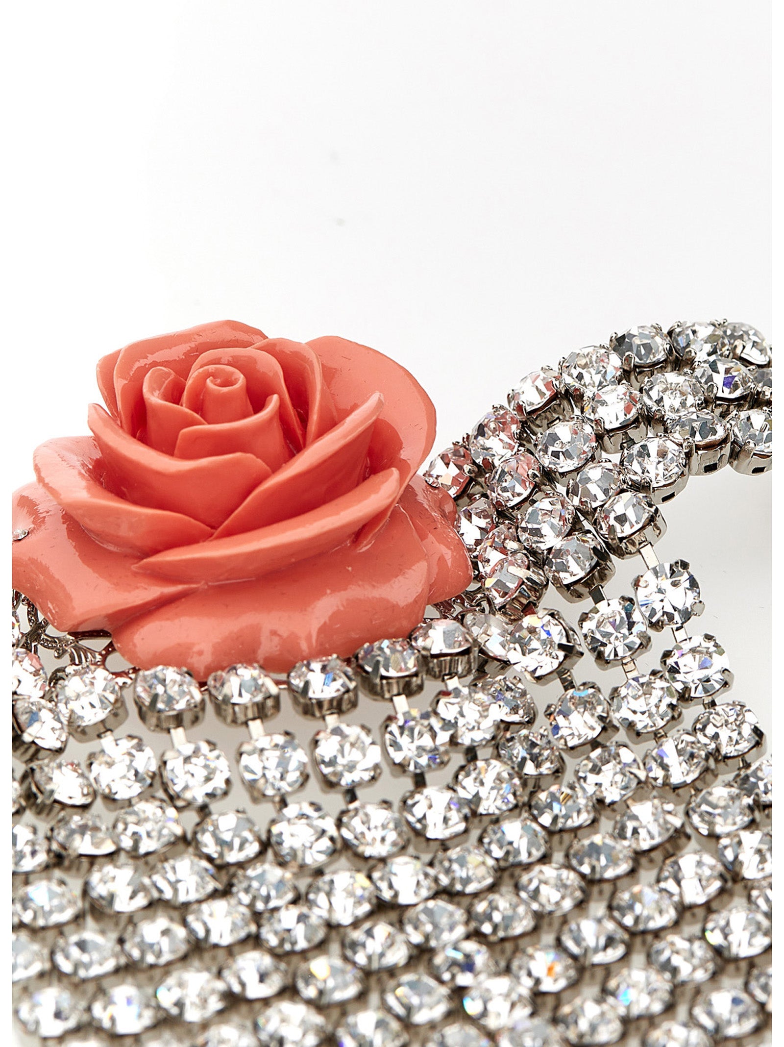 Alessandra Rich Rose Crystal Bracelet