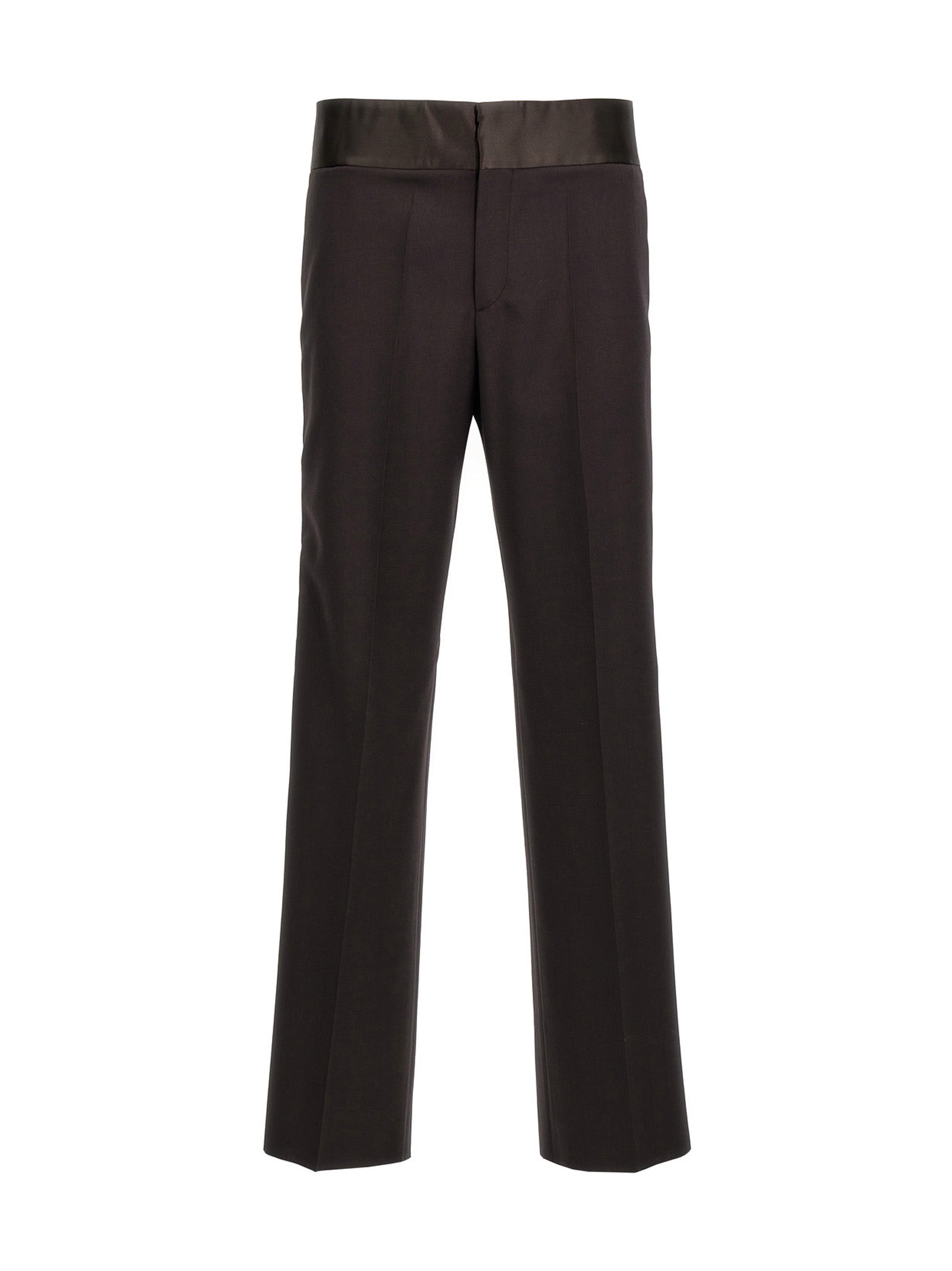 Valentino Garavani Valentino Wool Silk Band Pants