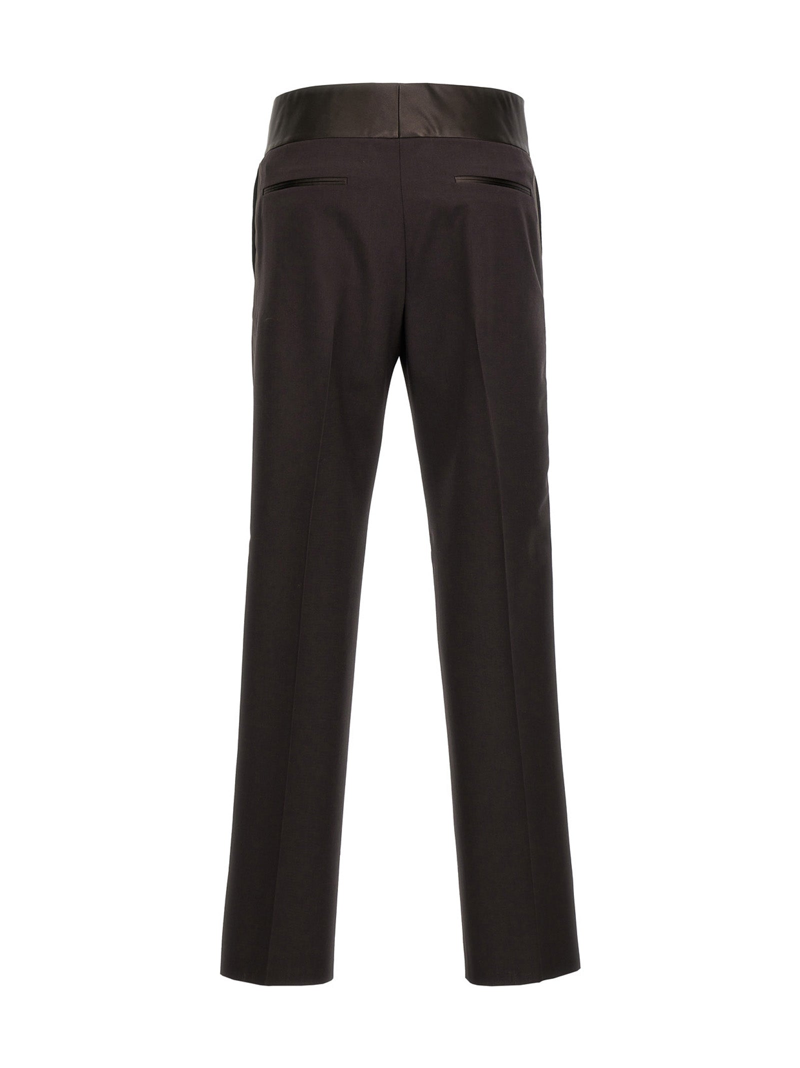 Valentino Garavani Valentino Wool Silk Band Pants