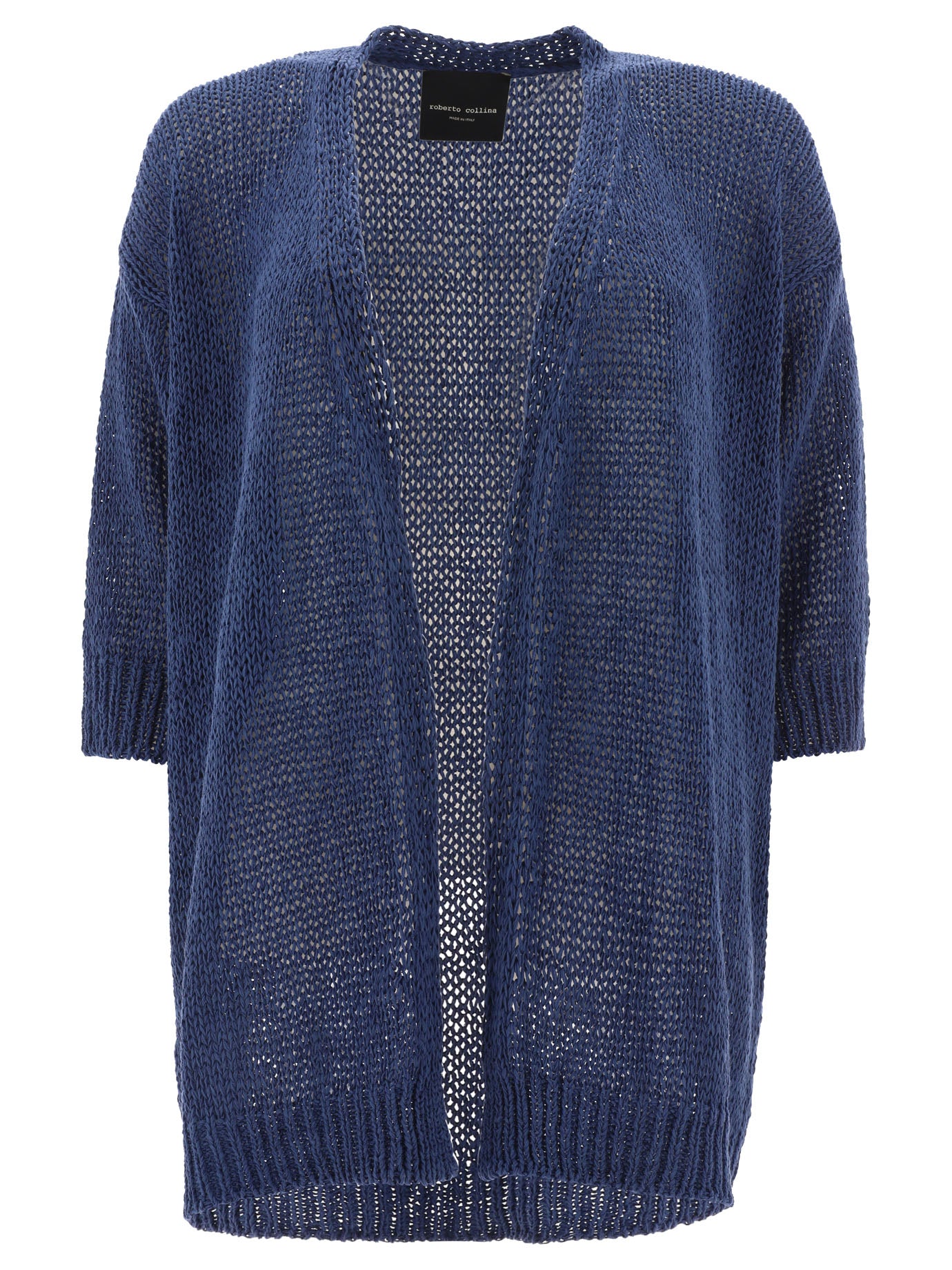 Roberto Collina Knitted Open Cardigan