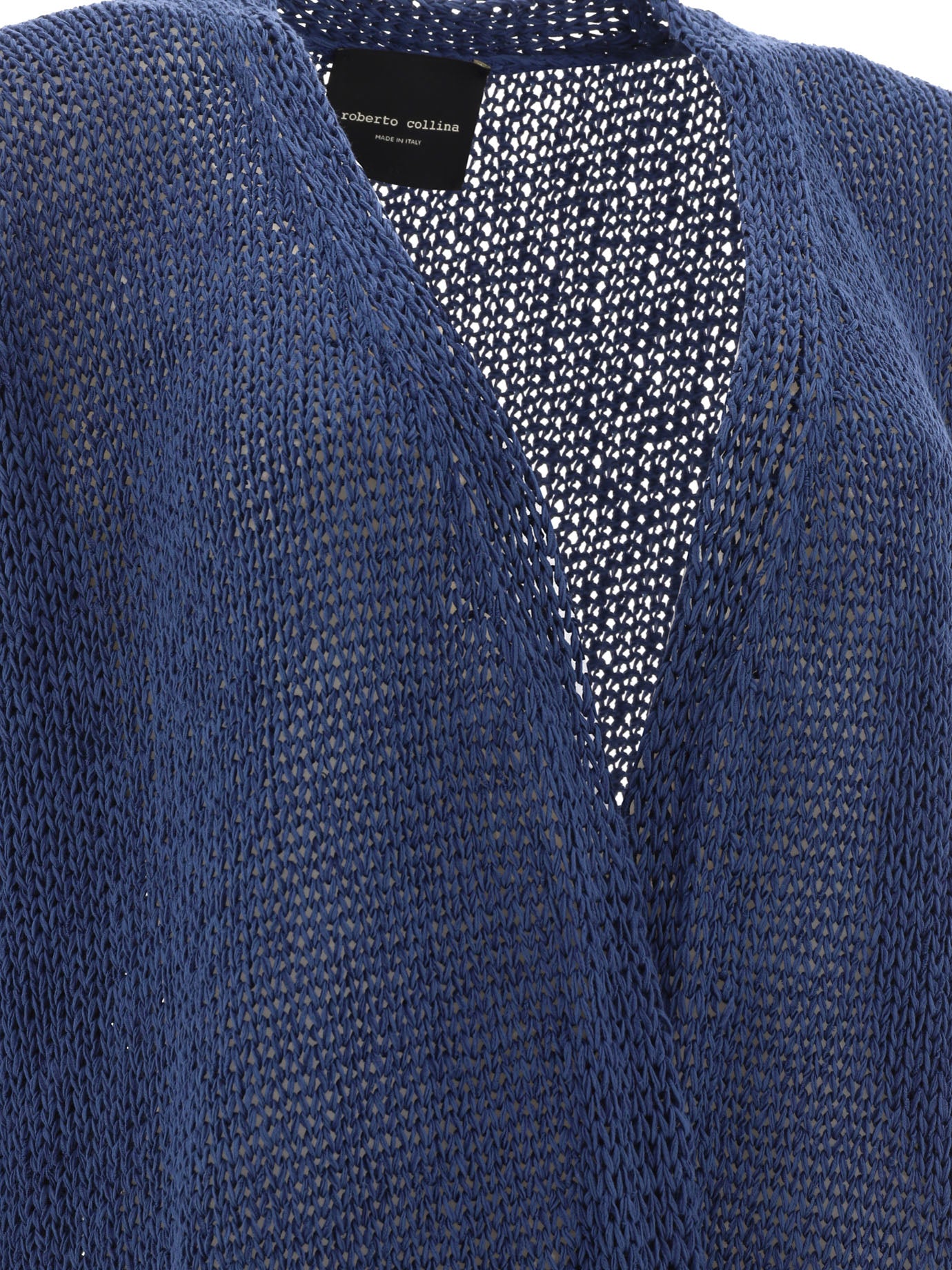 Roberto Collina Knitted Open Cardigan