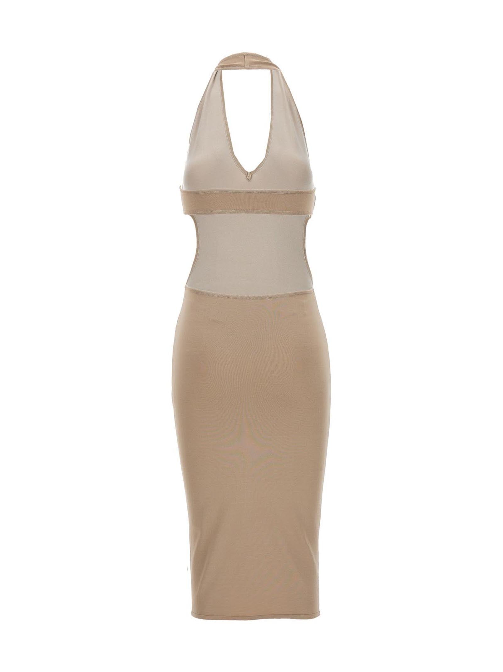 Alexandre Vauthier Stretch Midi Dress