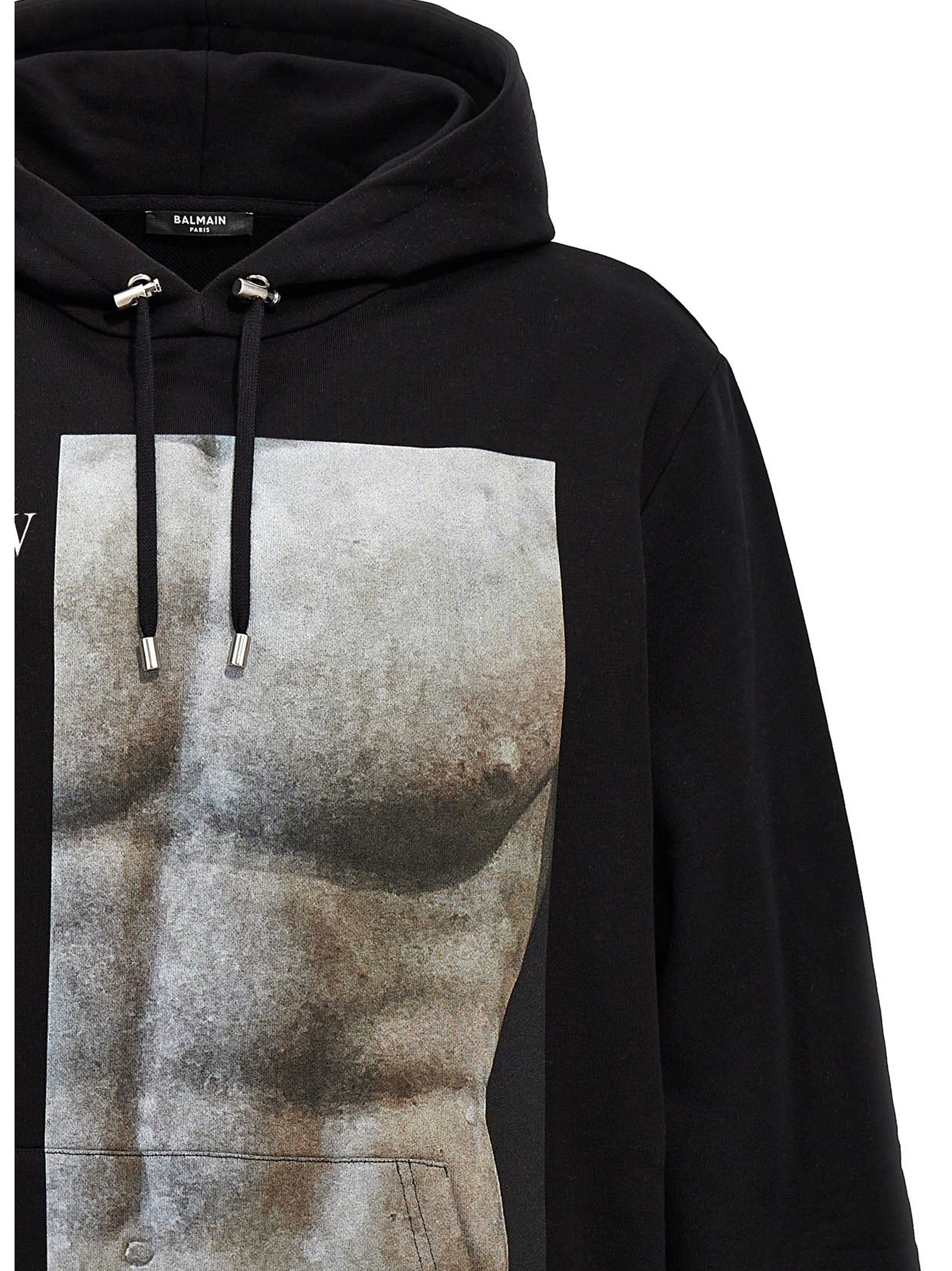 Balmain Printed Hoodie