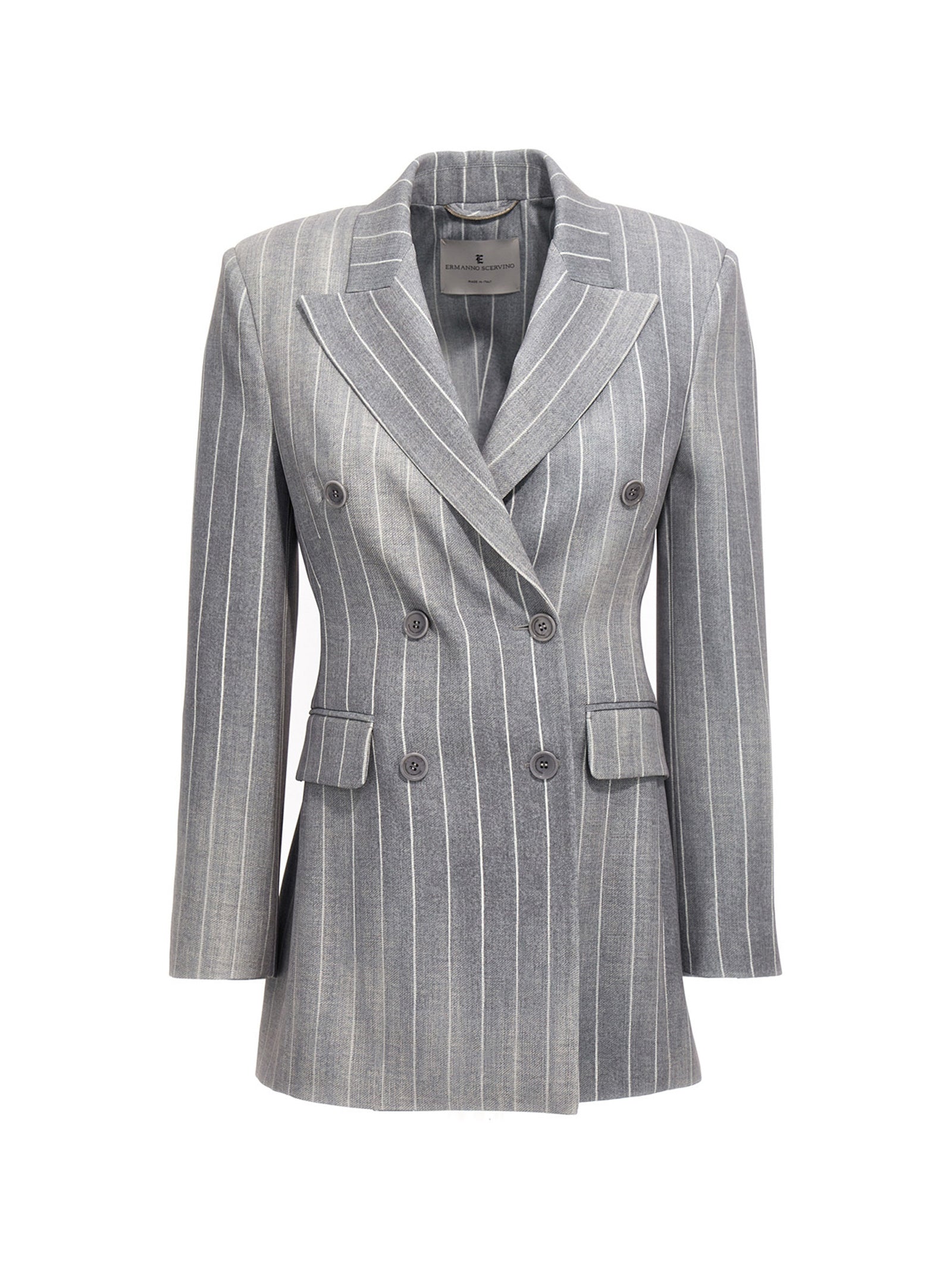 Ermanno Scervino Plastered Double Breast Blazer Jacket