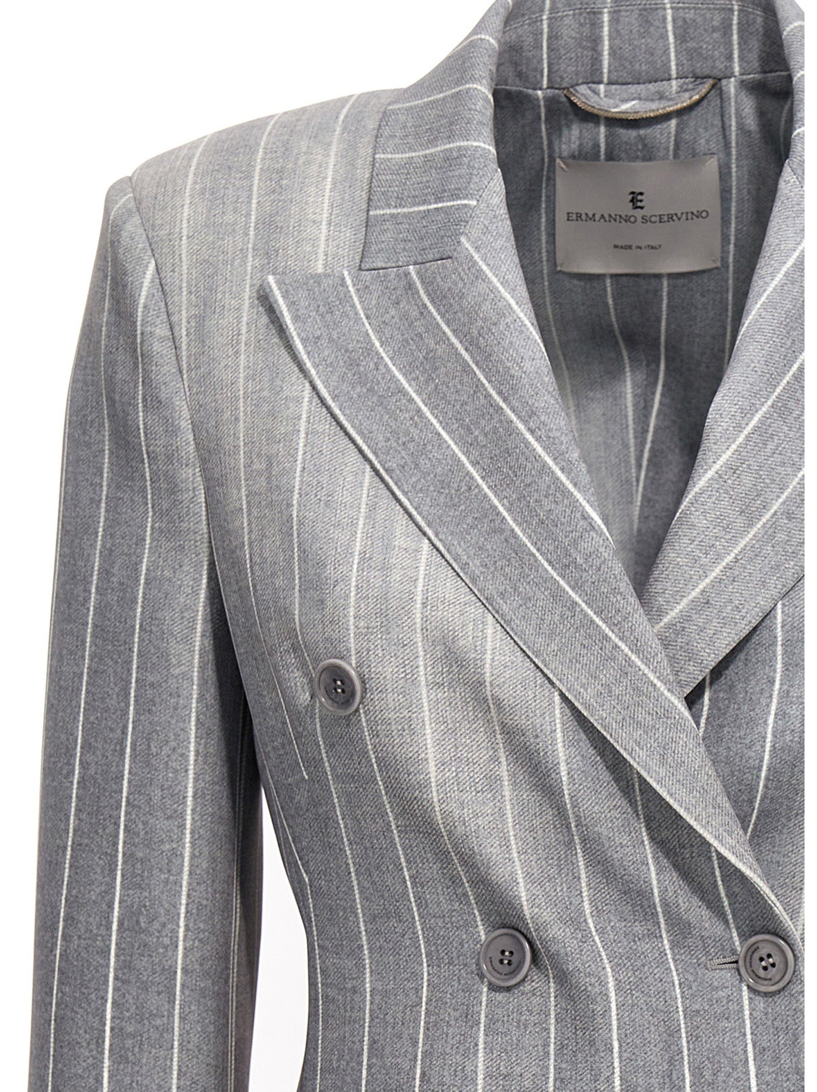 Ermanno Scervino Plastered Double Breast Blazer Jacket