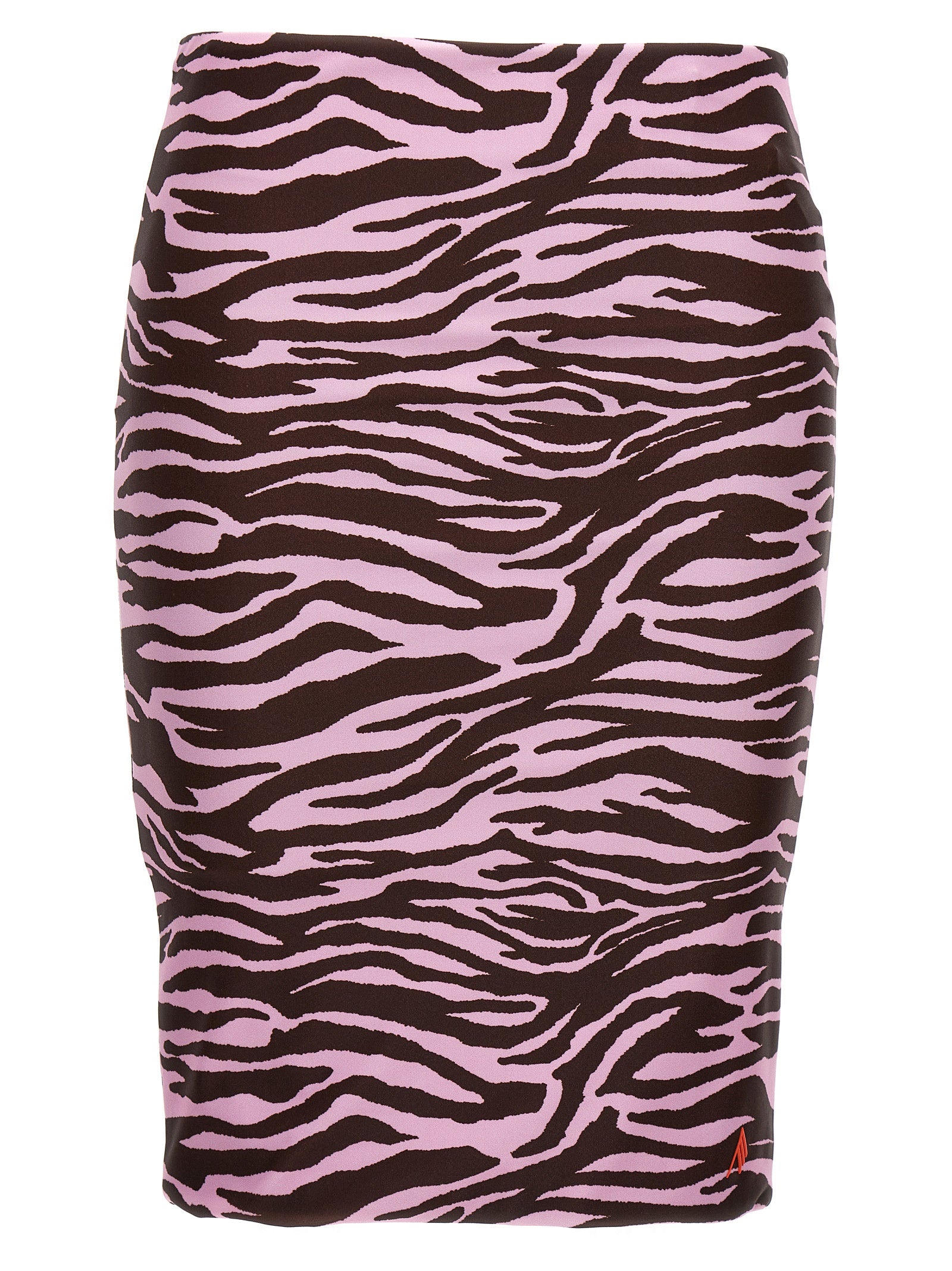 The Attico Zebra Miniskirt