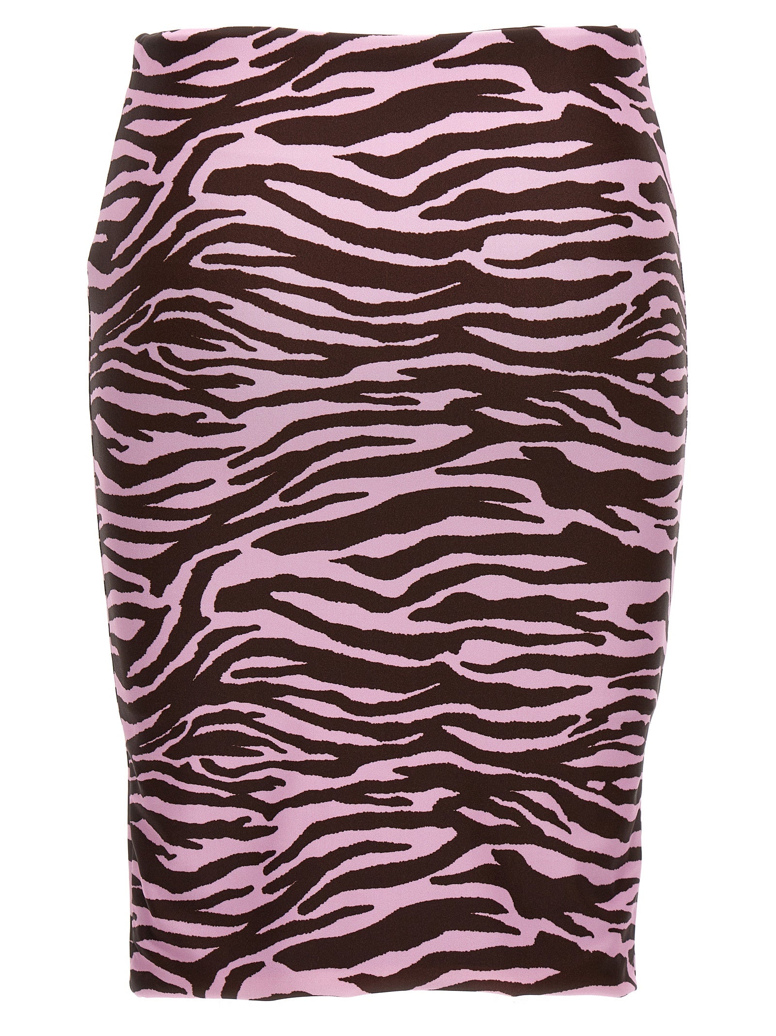 The Attico Zebra Miniskirt