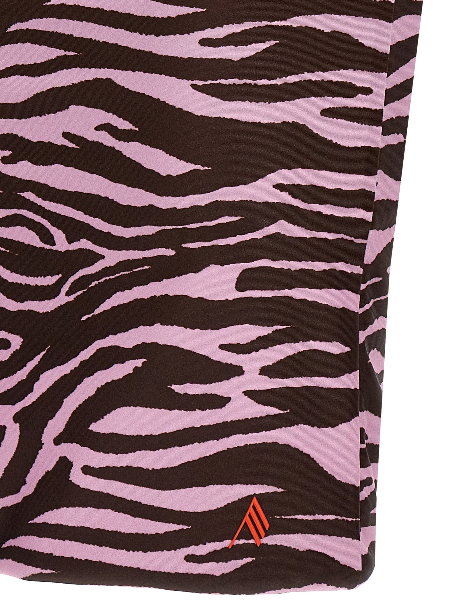 The Attico Zebra Miniskirt