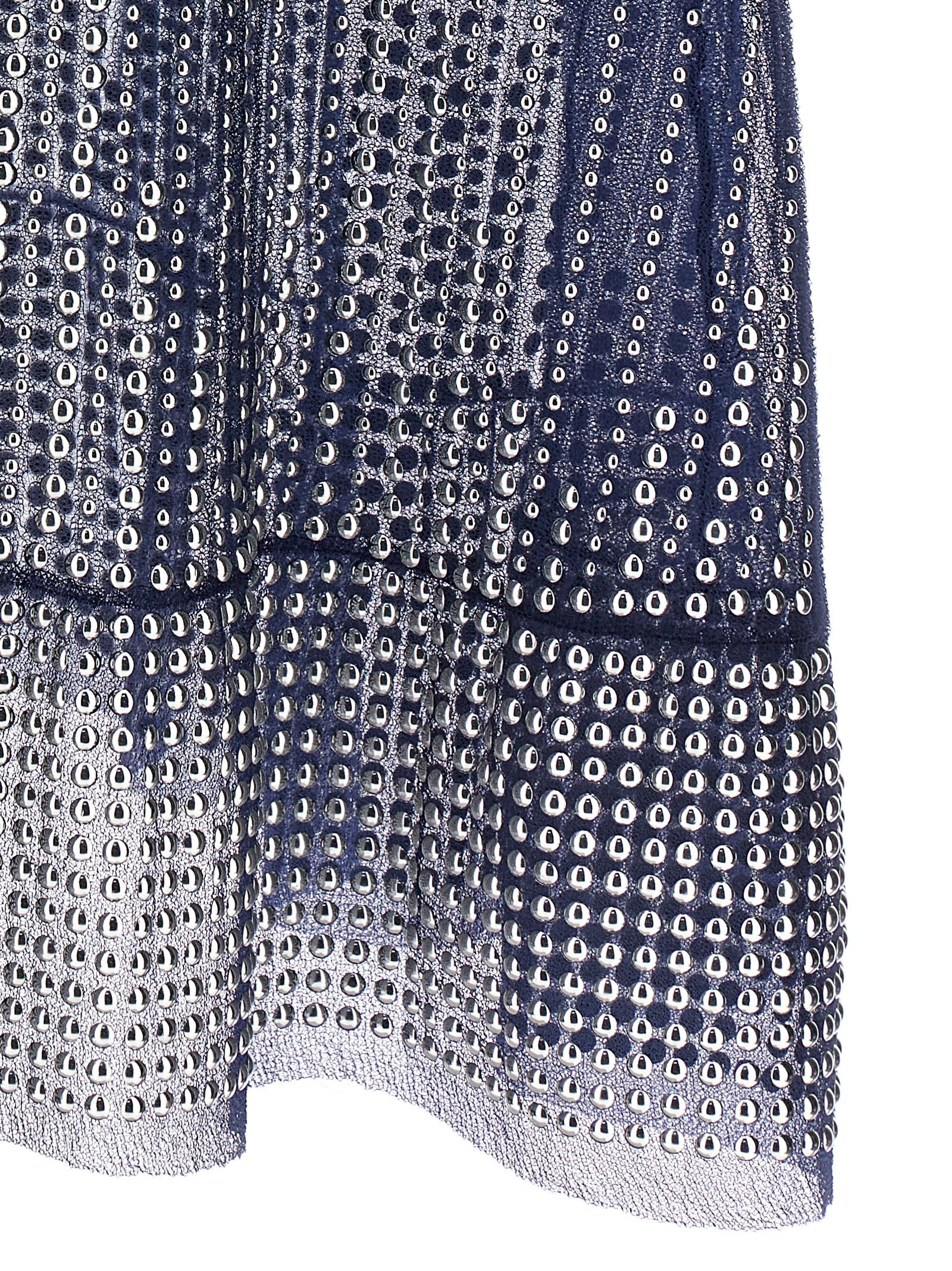 Paco Rabanne Studded Mesh Dress