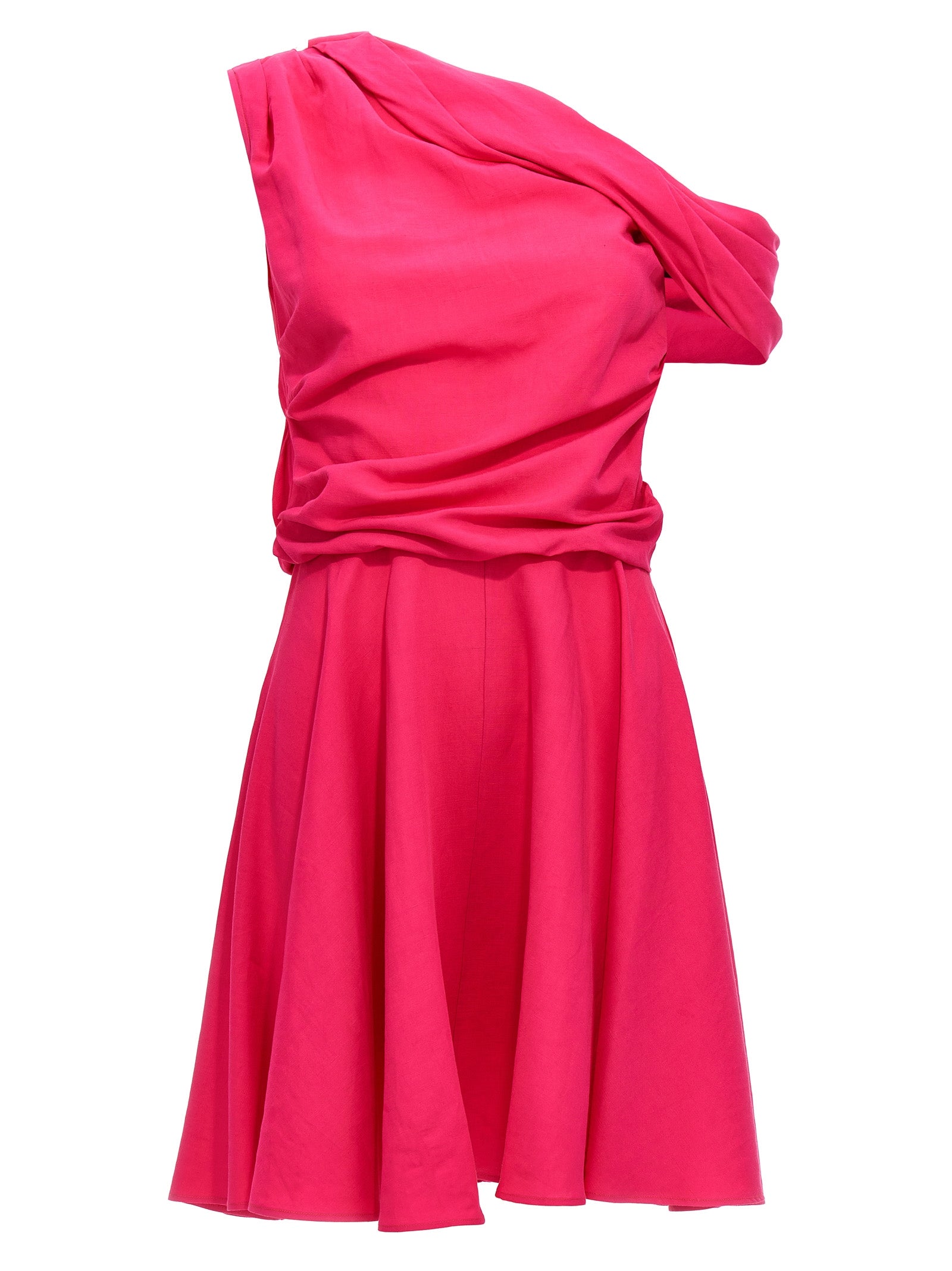 Rochas Draping Neckline Dress