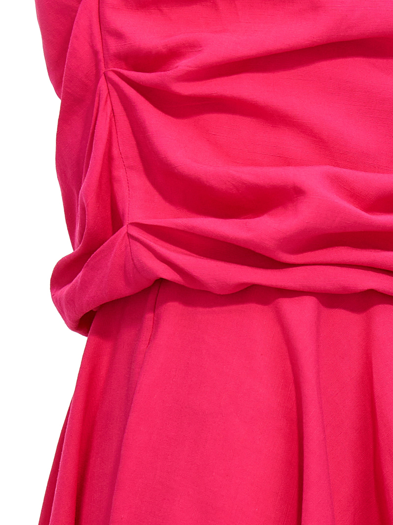 Rochas Draping Neckline Dress