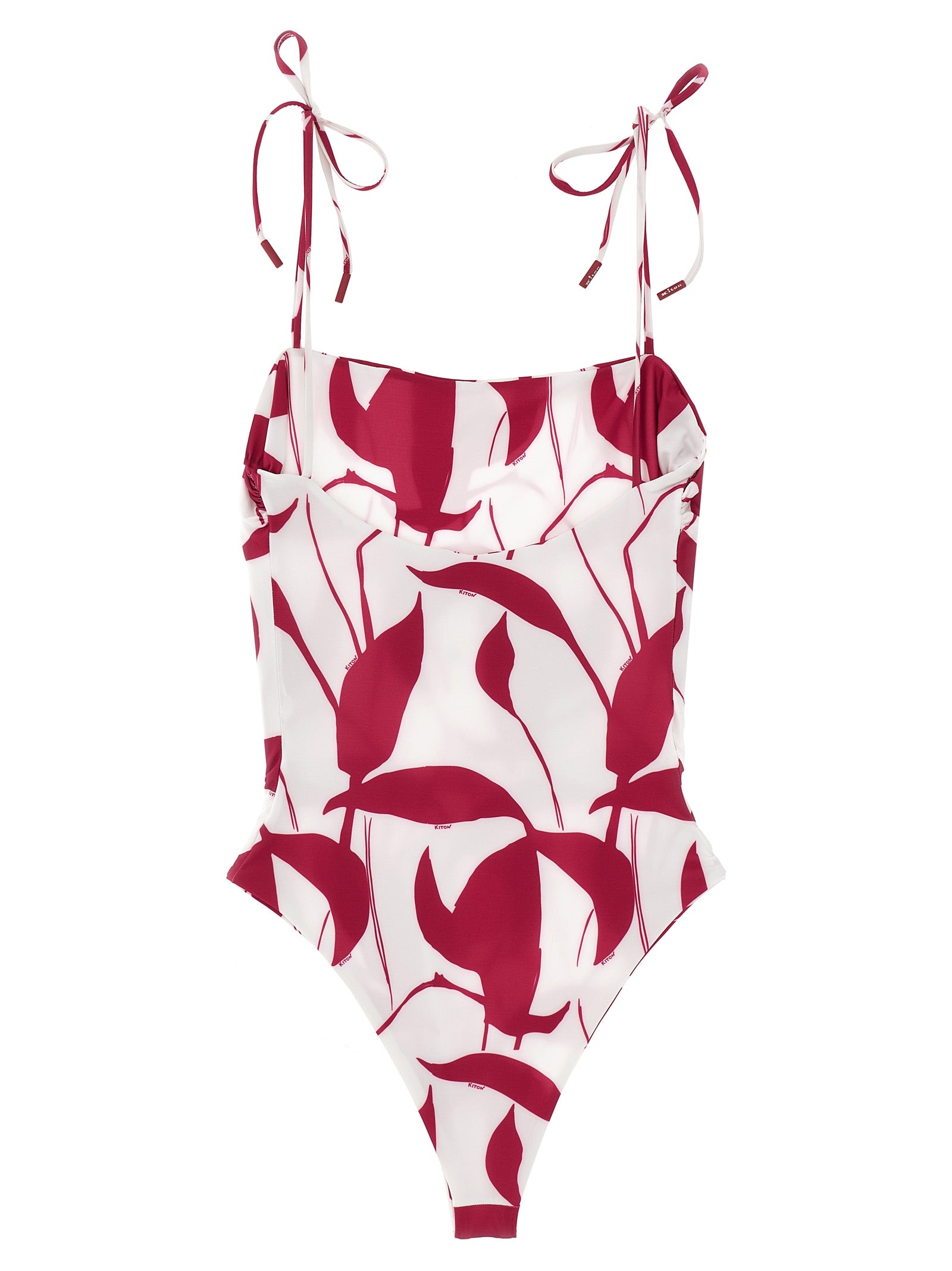 Kiton Printed One-Piece Swimsuit