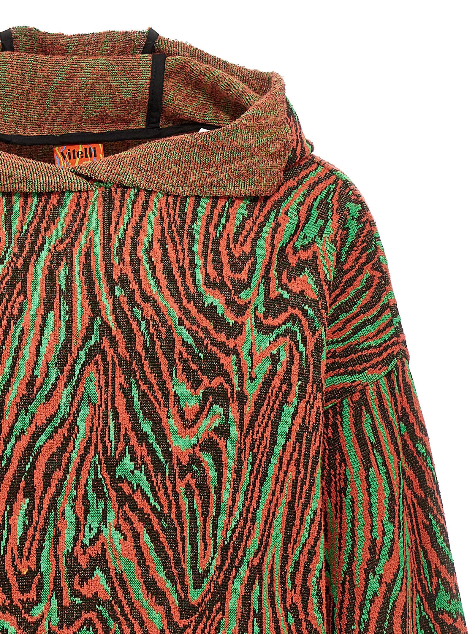 Vitelli 'Flow Jacquard' Hooded Sweater