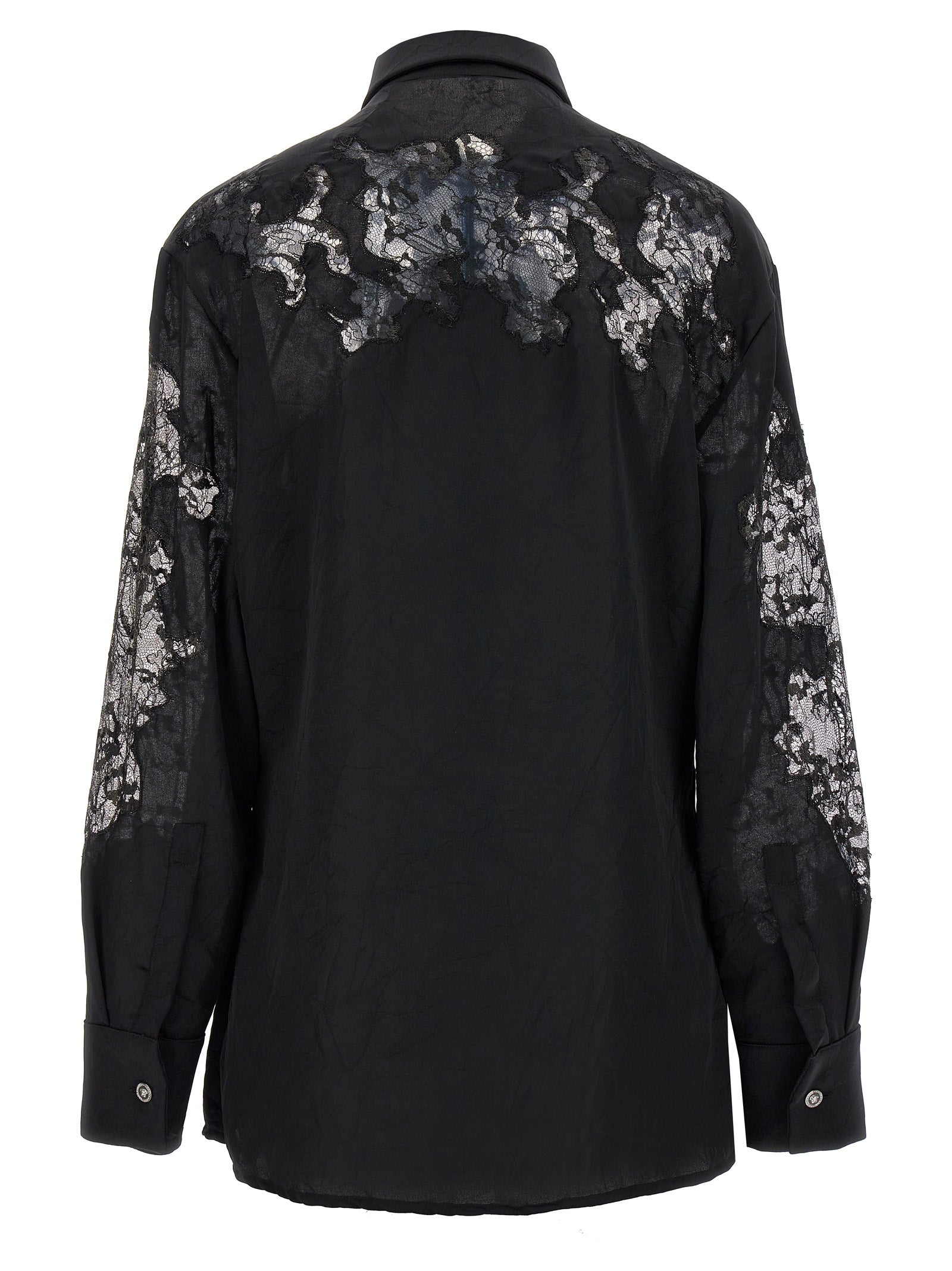 Versace Satin Lace Shirt