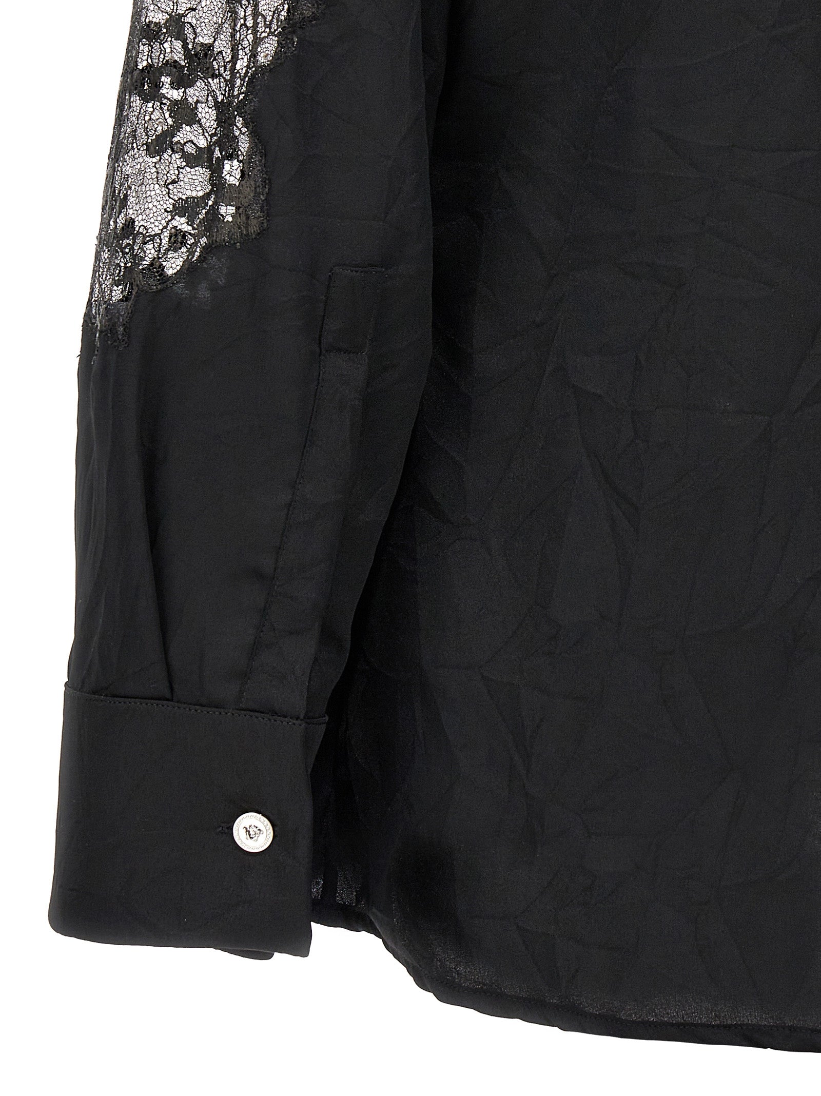 Versace Satin Lace Shirt