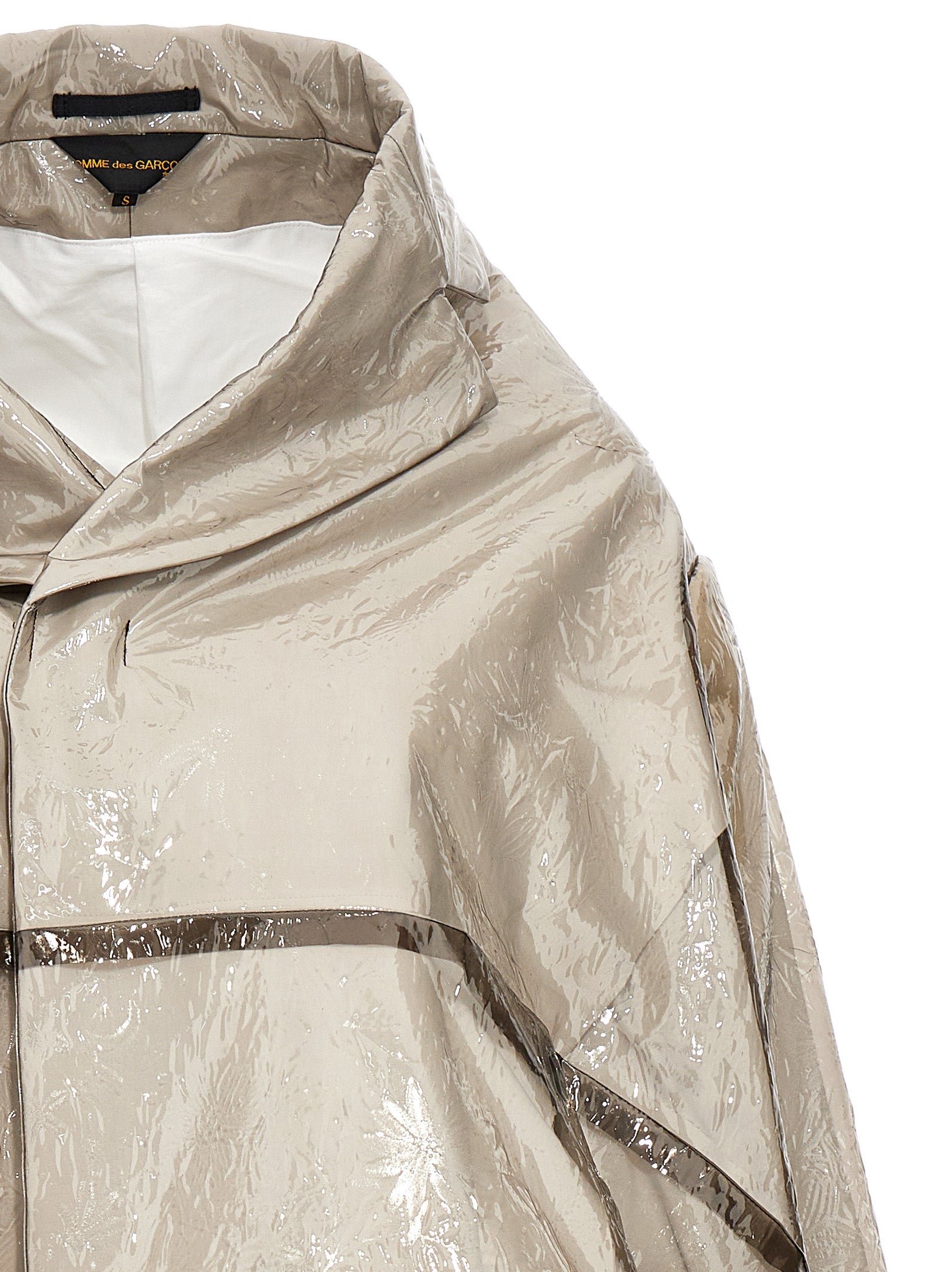 Comme Des Garçons Oversize Texture Trench Coat