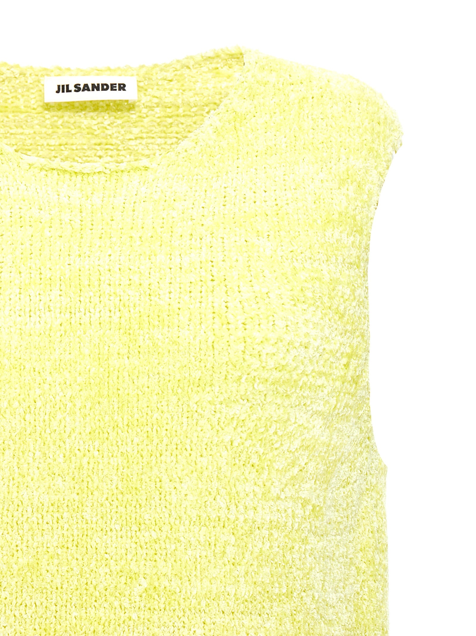 Jil Sander Destroyed Chenille Vest