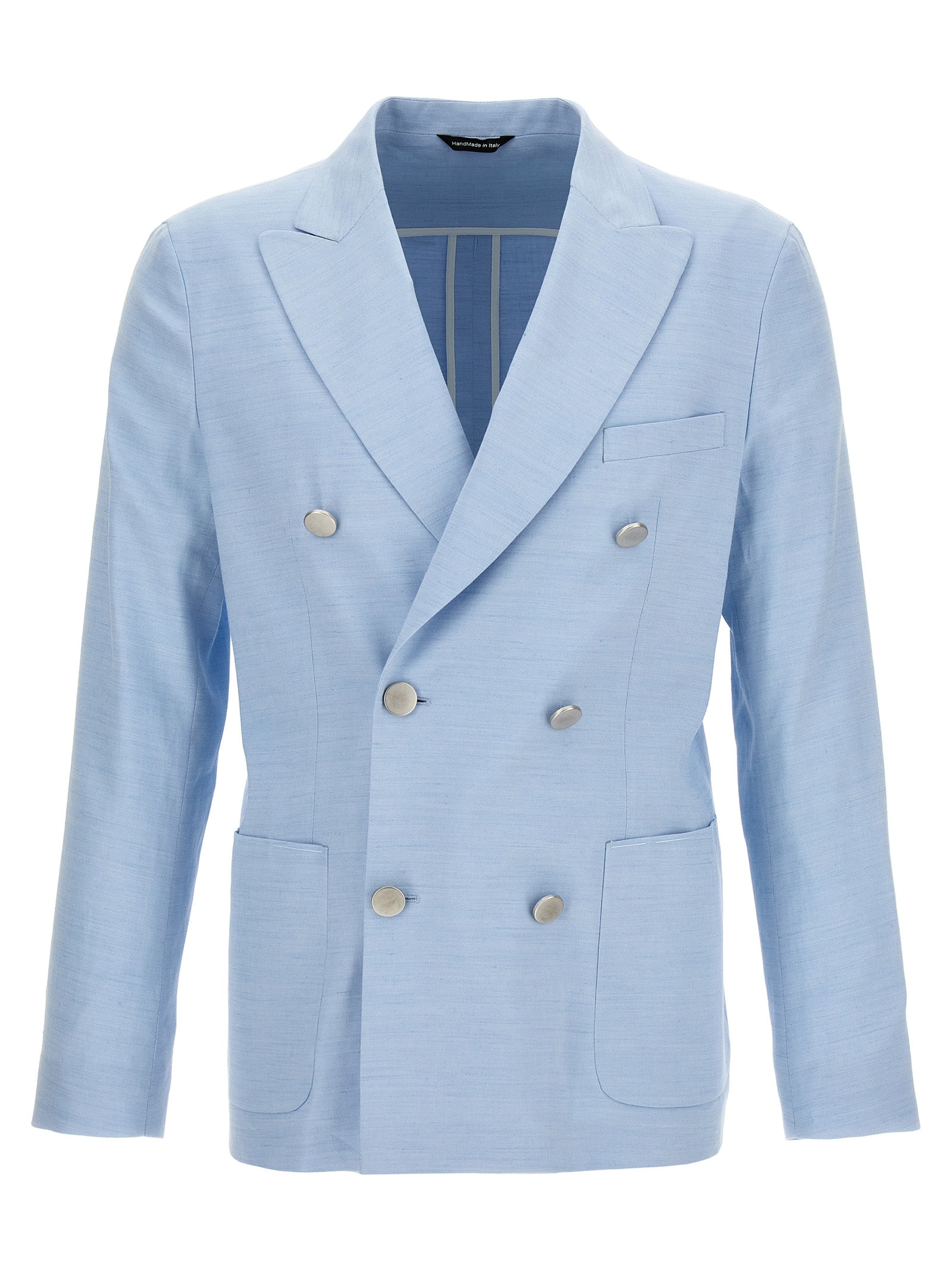 Tonello Double Breast Linen Blazer Jacket