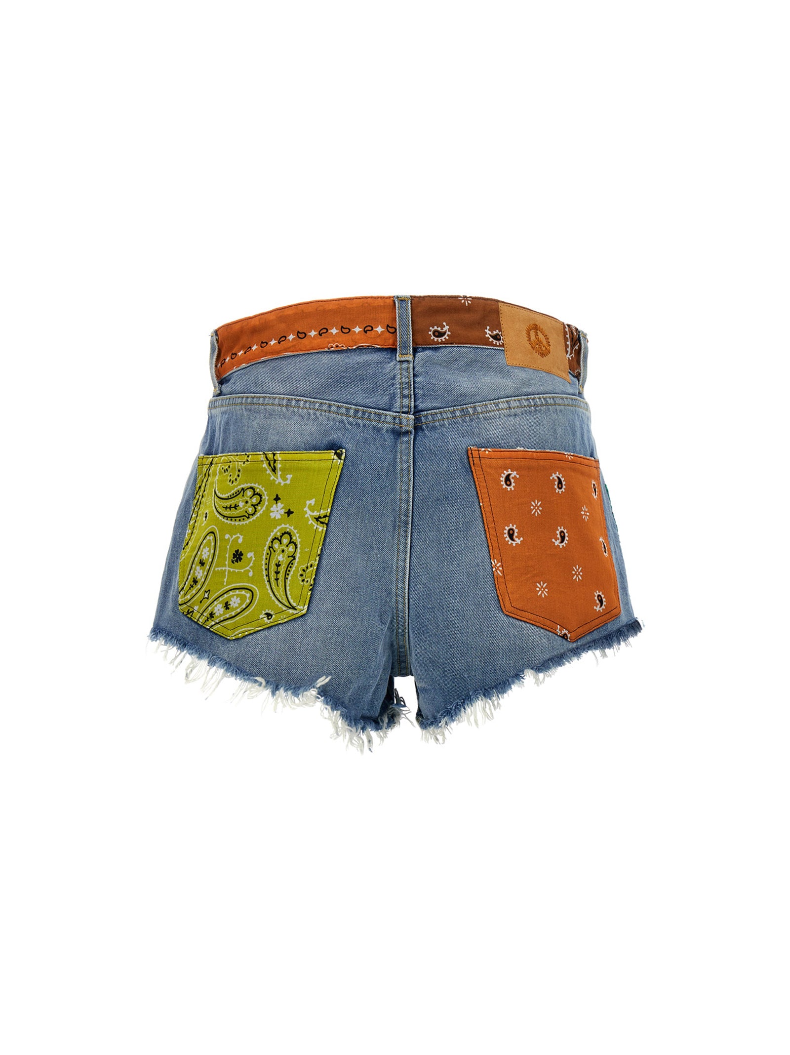 Alanui 'California Patchwork' Shorts