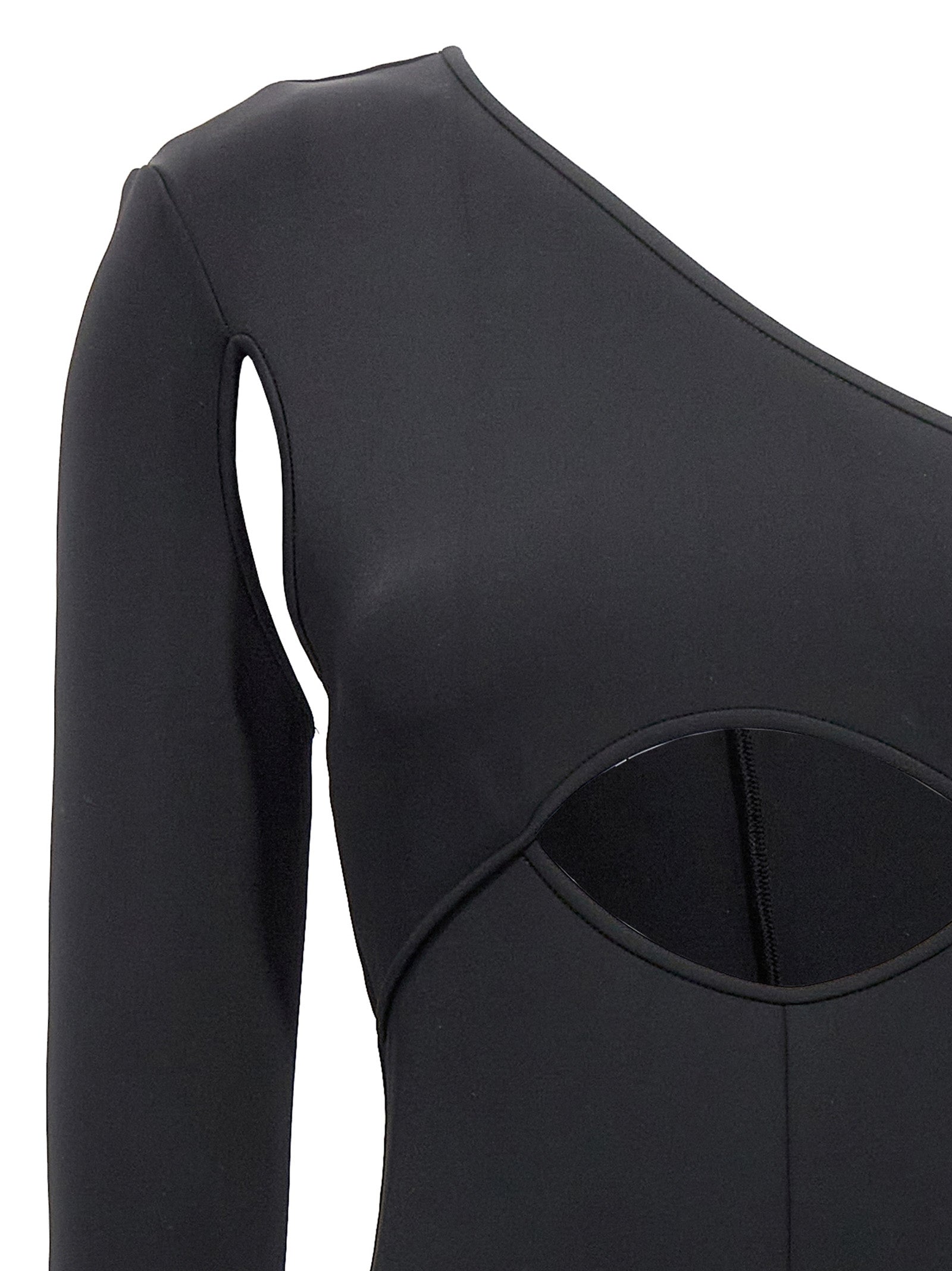 David Koma Scuba Cut Out One-Length Bodysuit