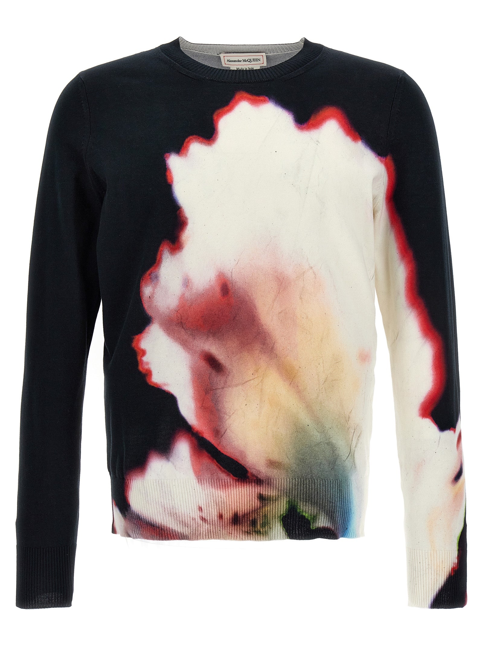 Alexander Mcqueen Flower Sweater